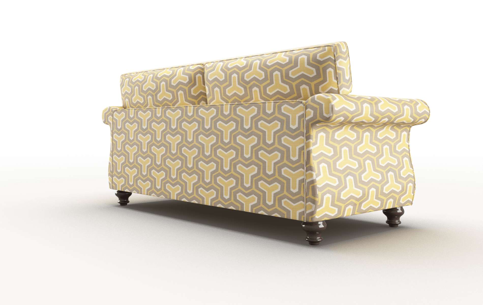 Pisa Merci Dijon Sofa espresso legs 5