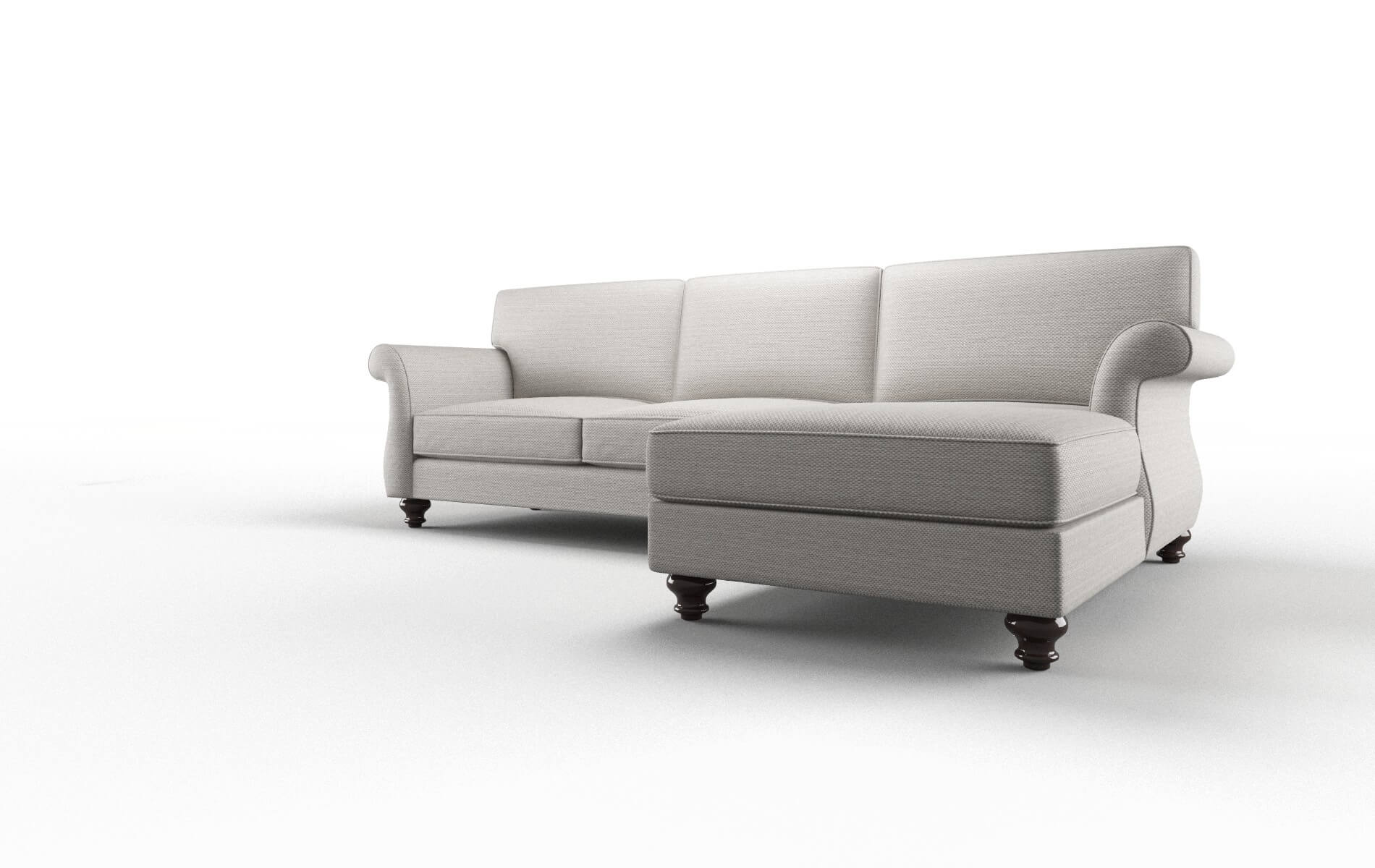 Pisa Naples Ash Panel espresso legs 4