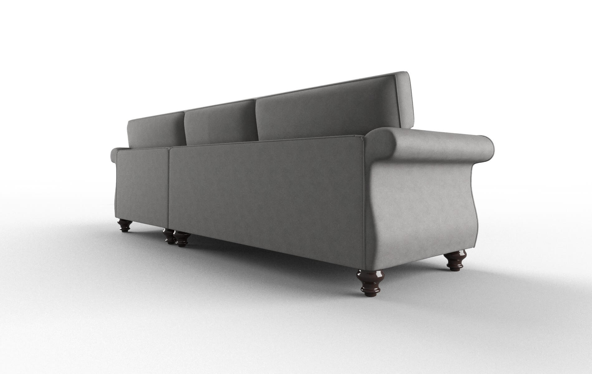 Pisa Noble Smoke Panel espresso legs 5