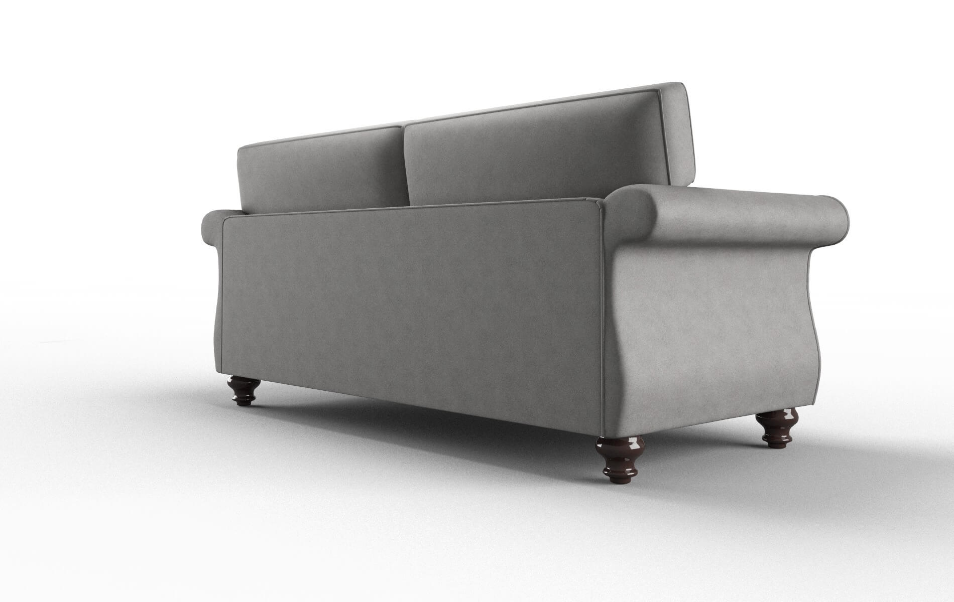 Pisa Noble Smoke Sofa espresso legs 5
