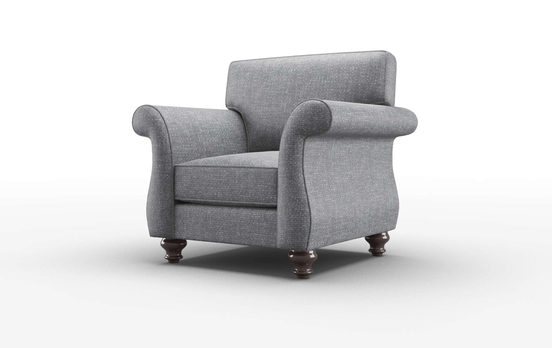 Pisa Notion Graphite Chair espresso legs 4