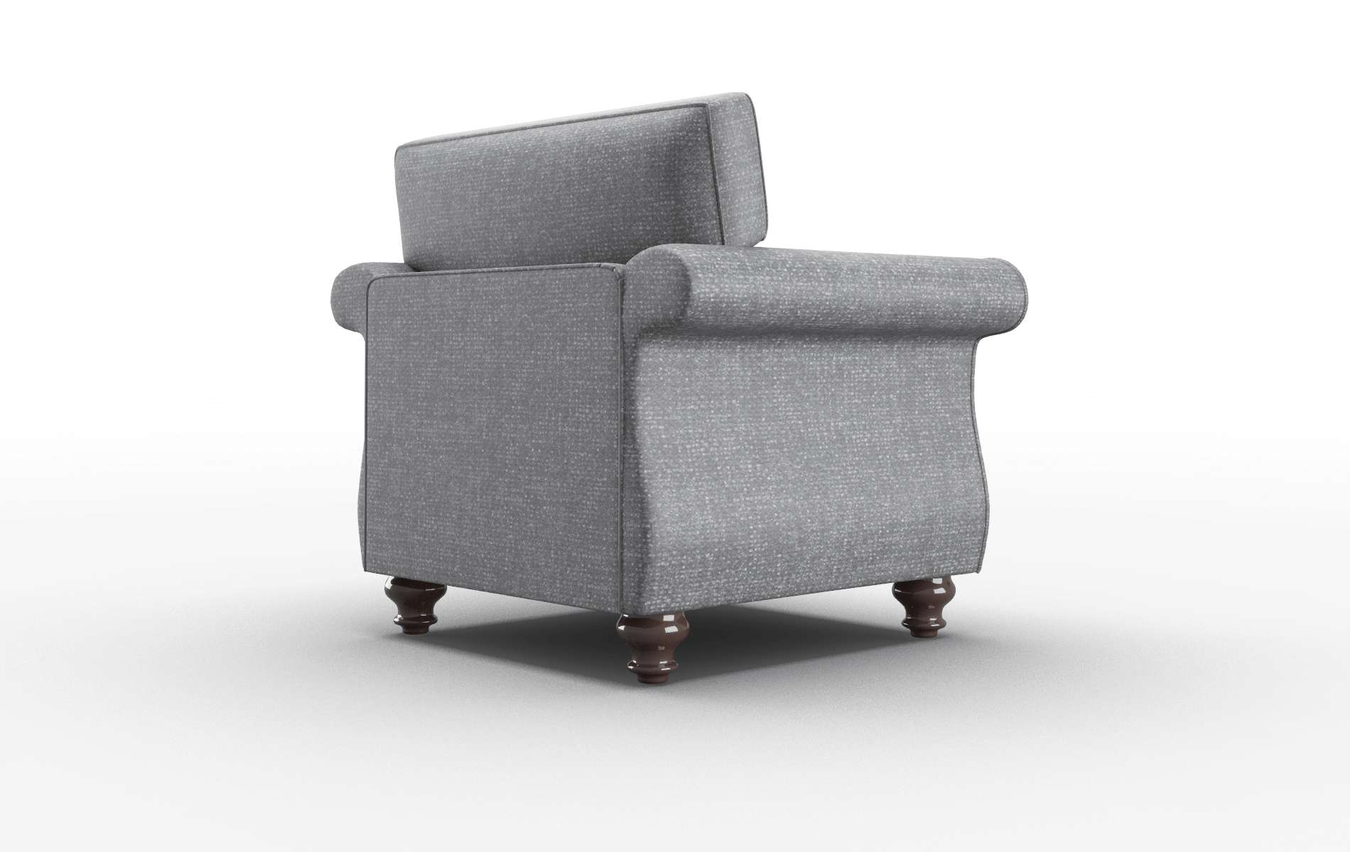 Pisa Notion Graphite Chair espresso legs 5