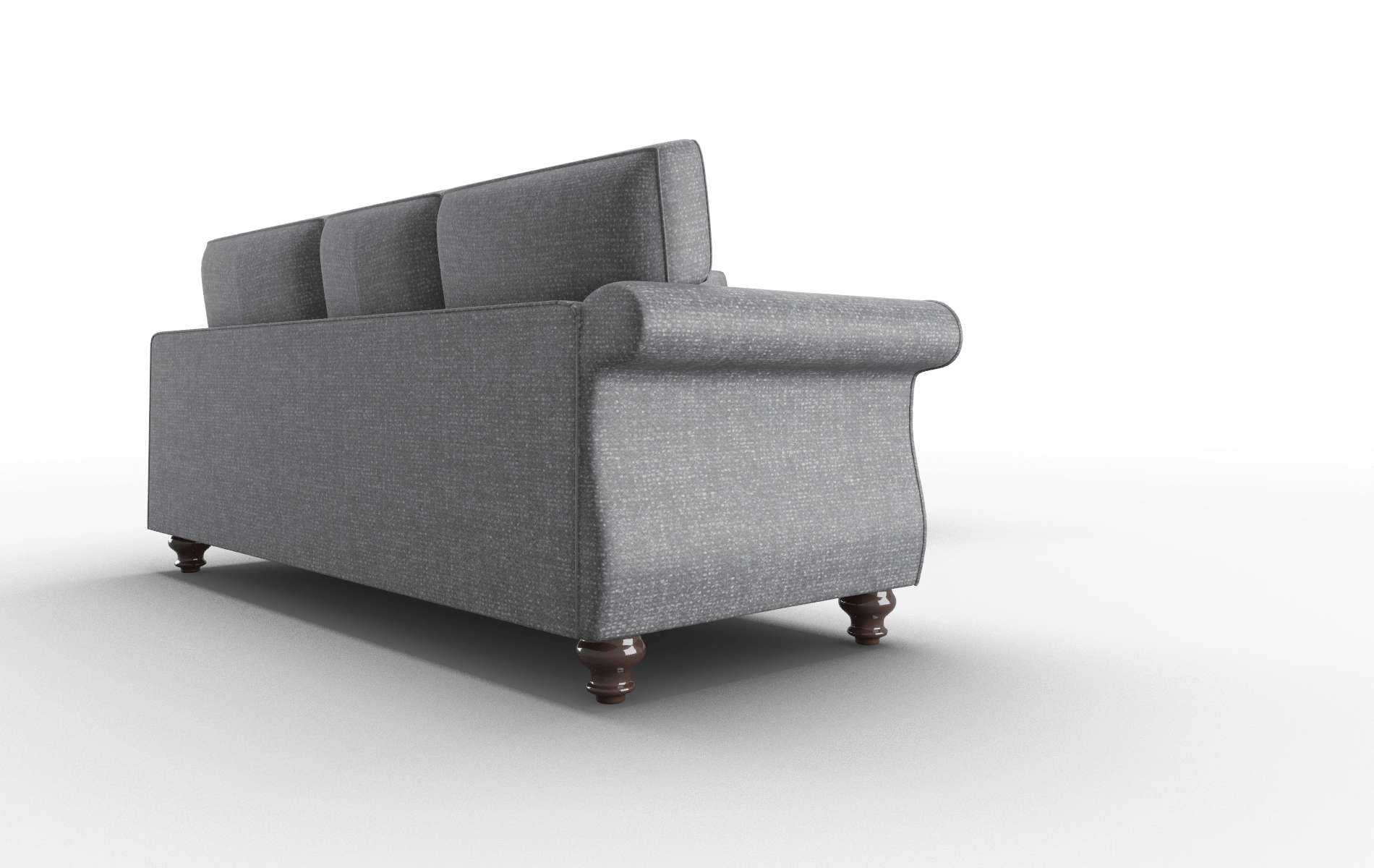 Pisa Notion Graphite Sectional espresso legs 3