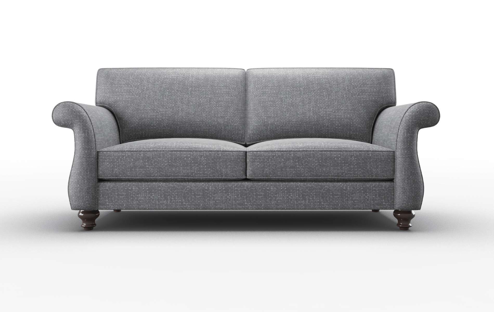 Pisa Notion Graphite Sofa espresso legs 1