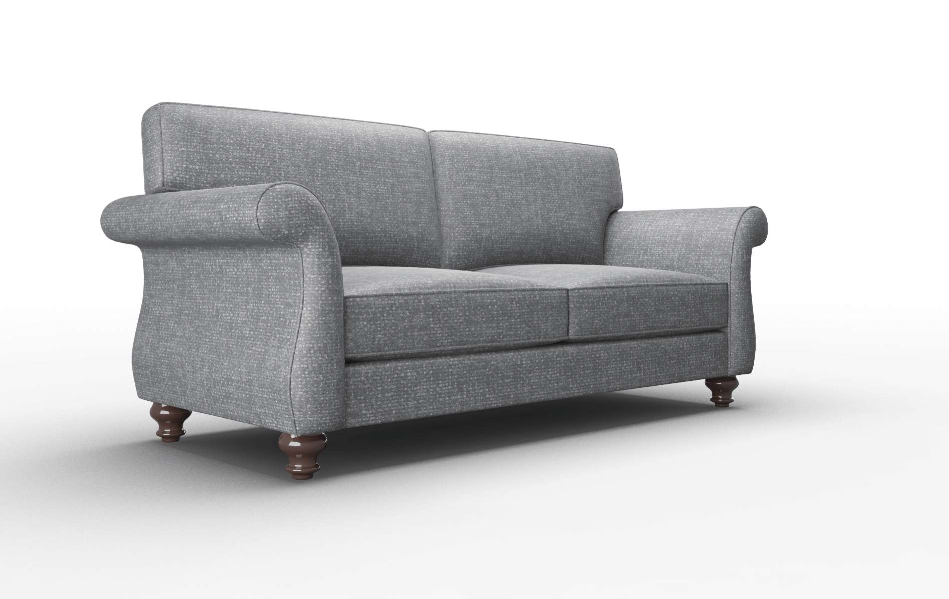 Pisa Notion Graphite Sofa espresso legs 2