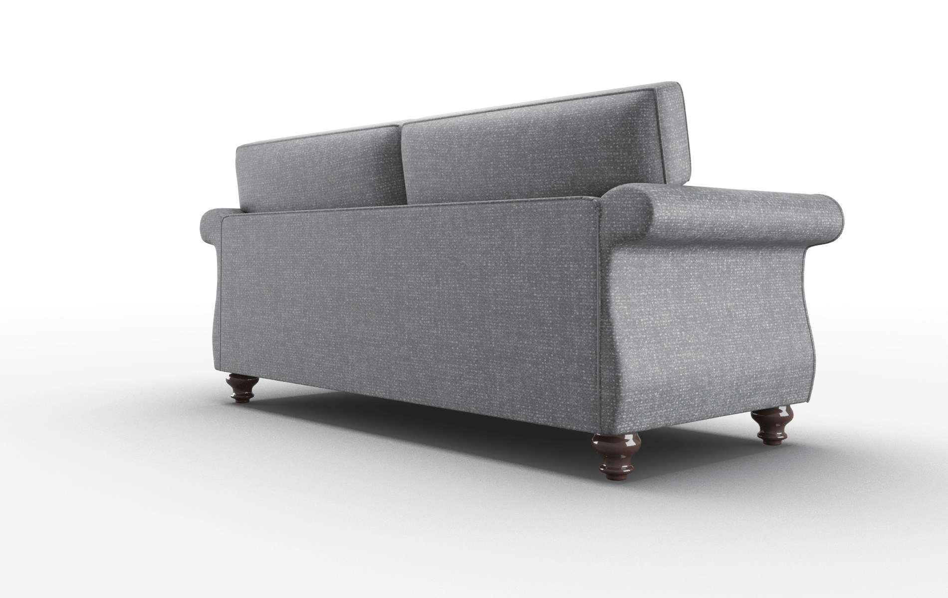 Pisa Notion Graphite Sofa espresso legs 5