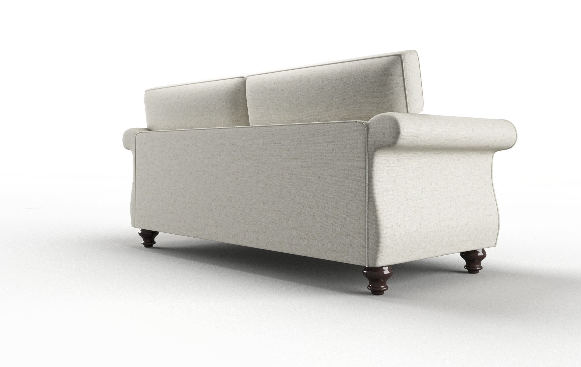 Pisa Oceanside Birch Sofa espresso legs 5