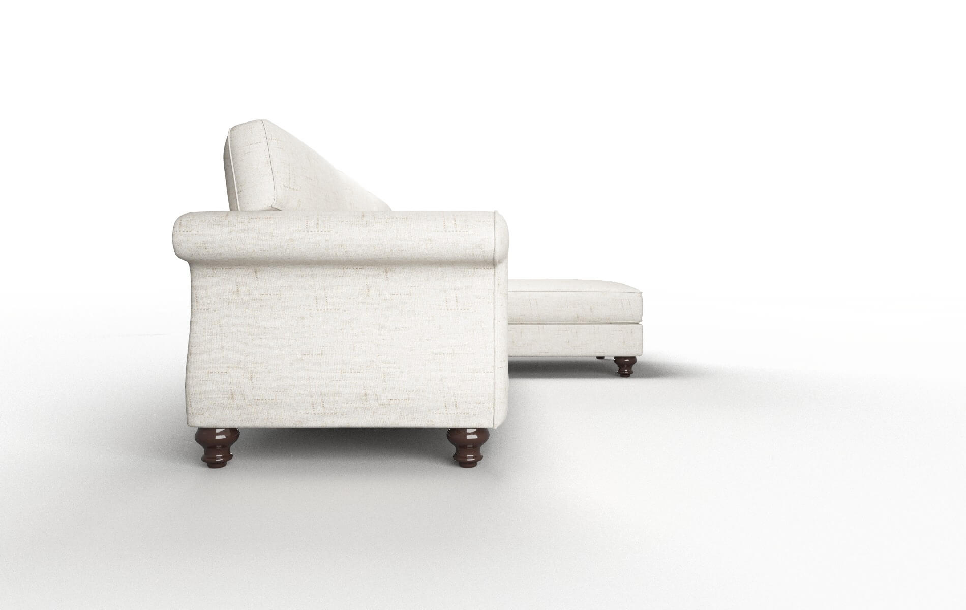 Pisa Oceanside Natural Panel espresso legs 3