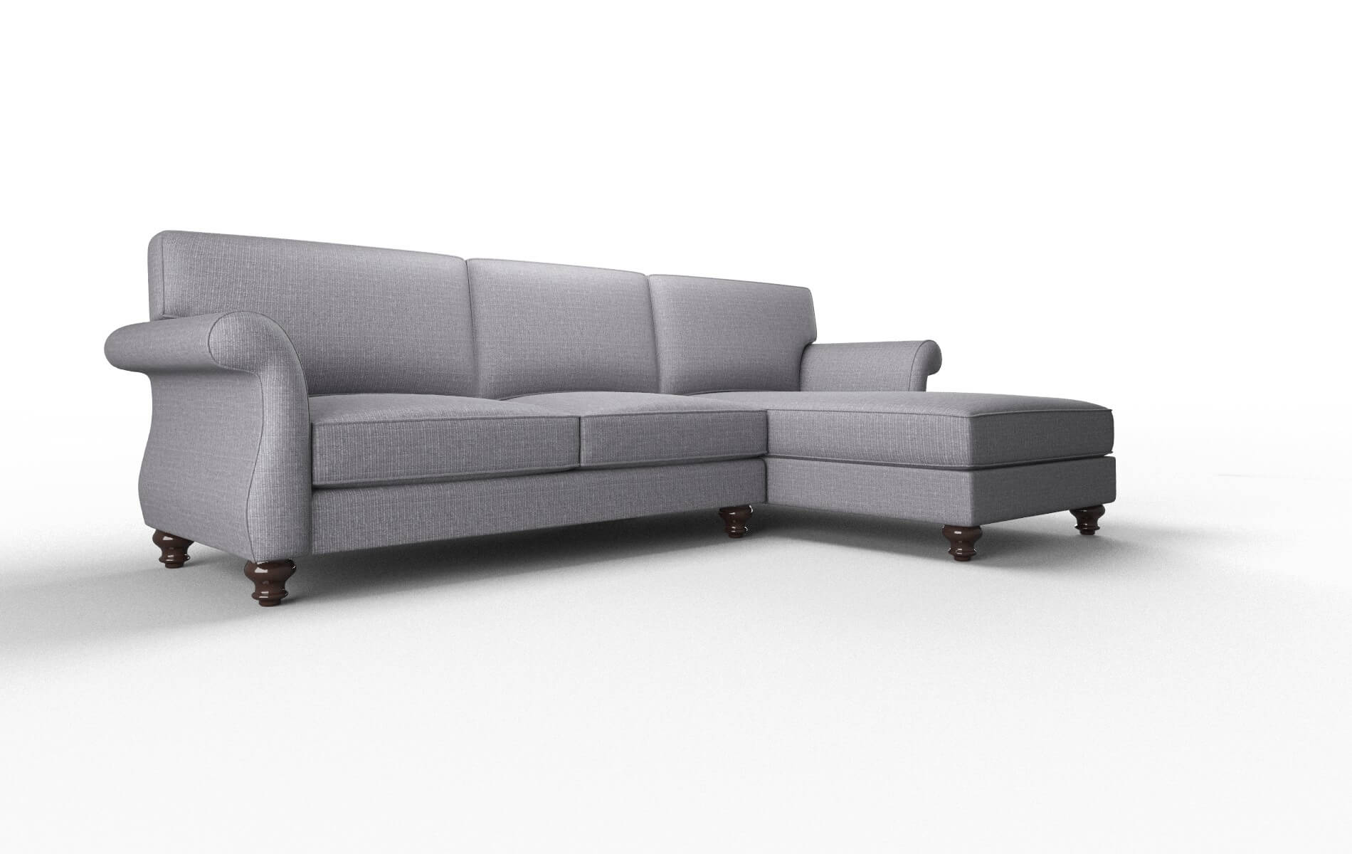 Pisa Parker Ash Panel espresso legs 2