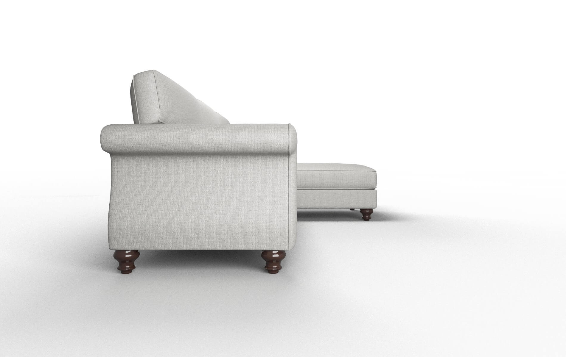 Pisa Parker Silver Panel espresso legs 3