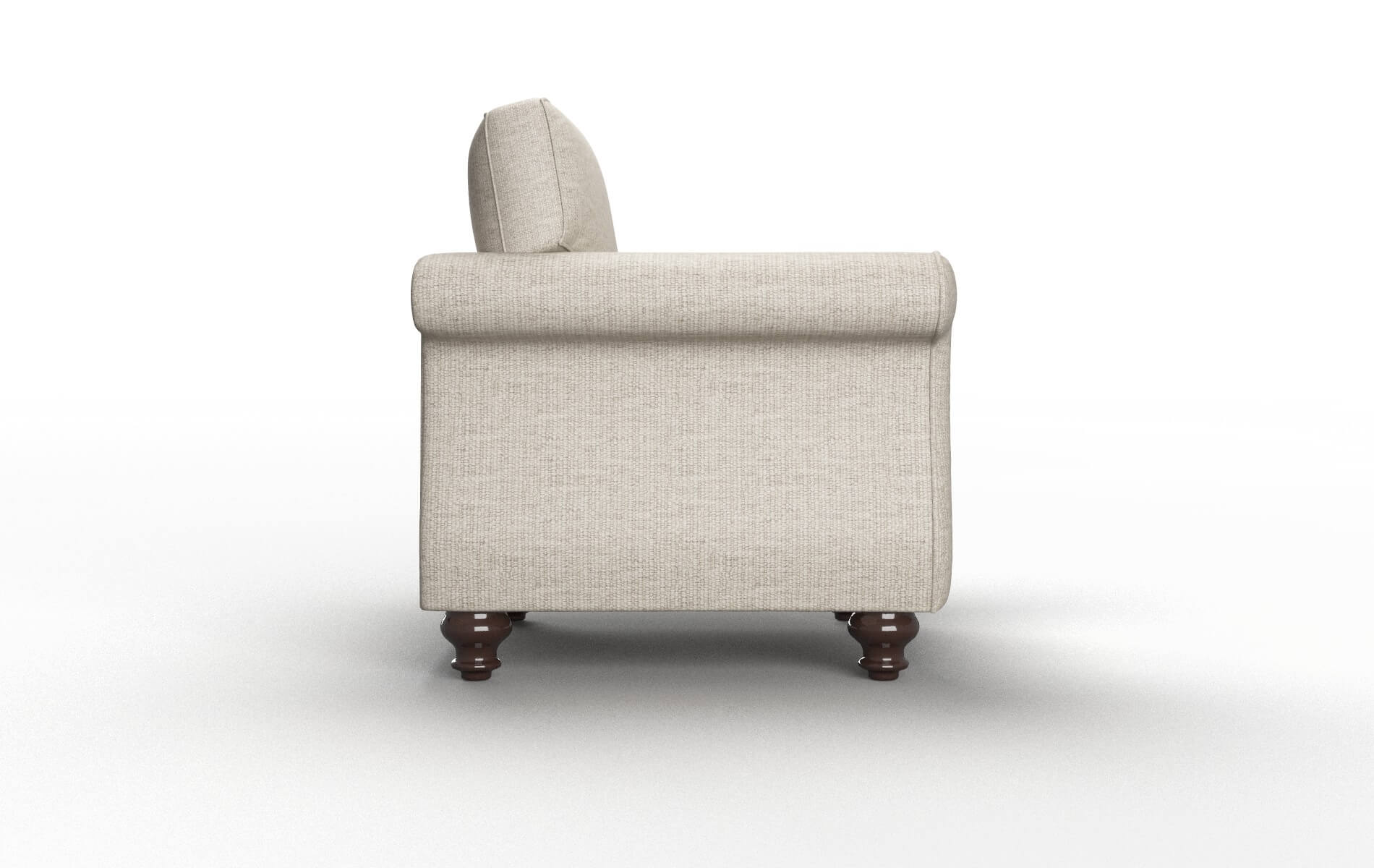Pisa Parker Wheat Chair espresso legs 3