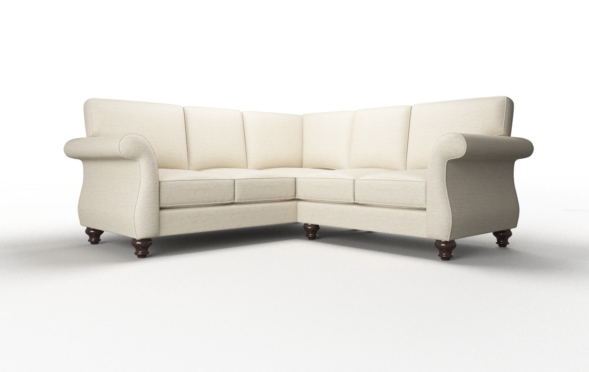 Pisa Phoenix birch Sectional Espresso Legs  1