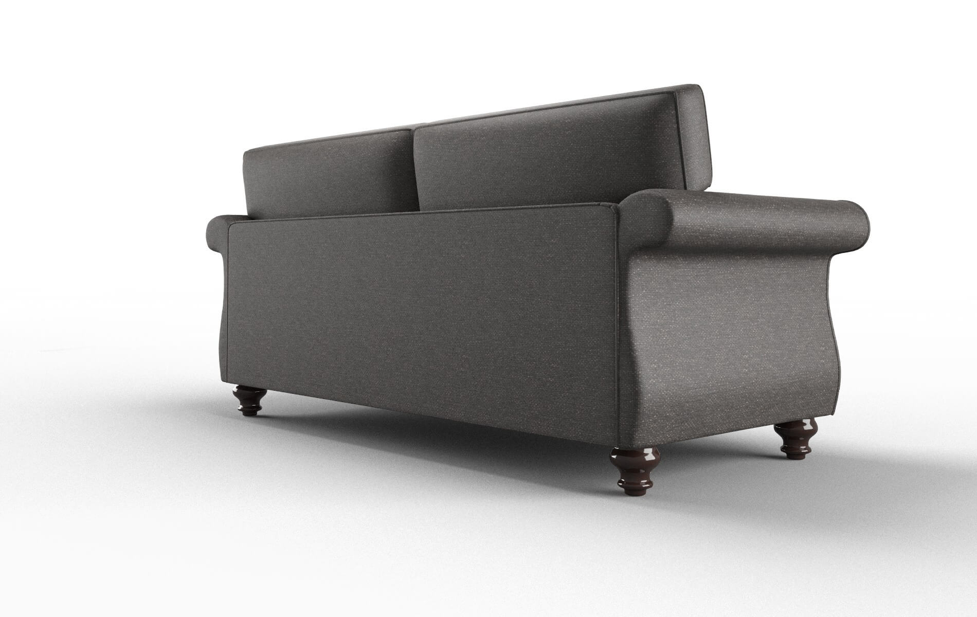 Pisa Phoenix Chocolate Sofa espresso legs 5