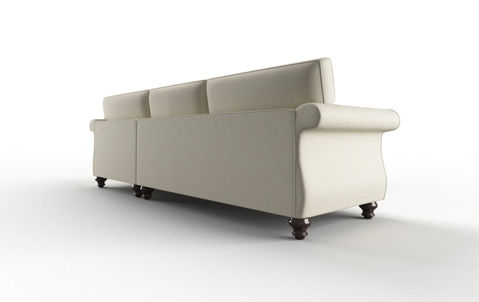 Pisa Phoenix Ivory Panel espresso legs 5