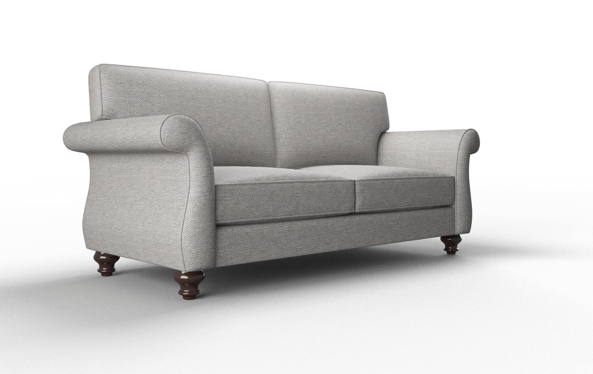 Pisa Phoenix Smoke Sofa espresso legs 2