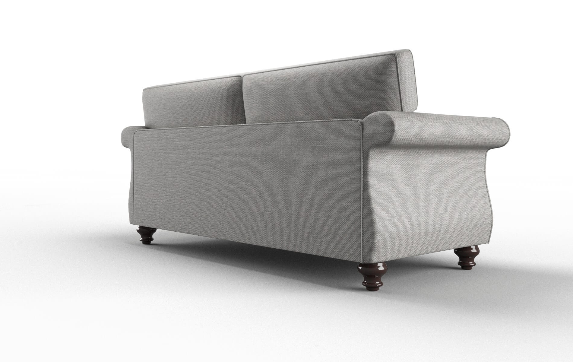 Pisa Phoenix Smoke Sofa espresso legs 5