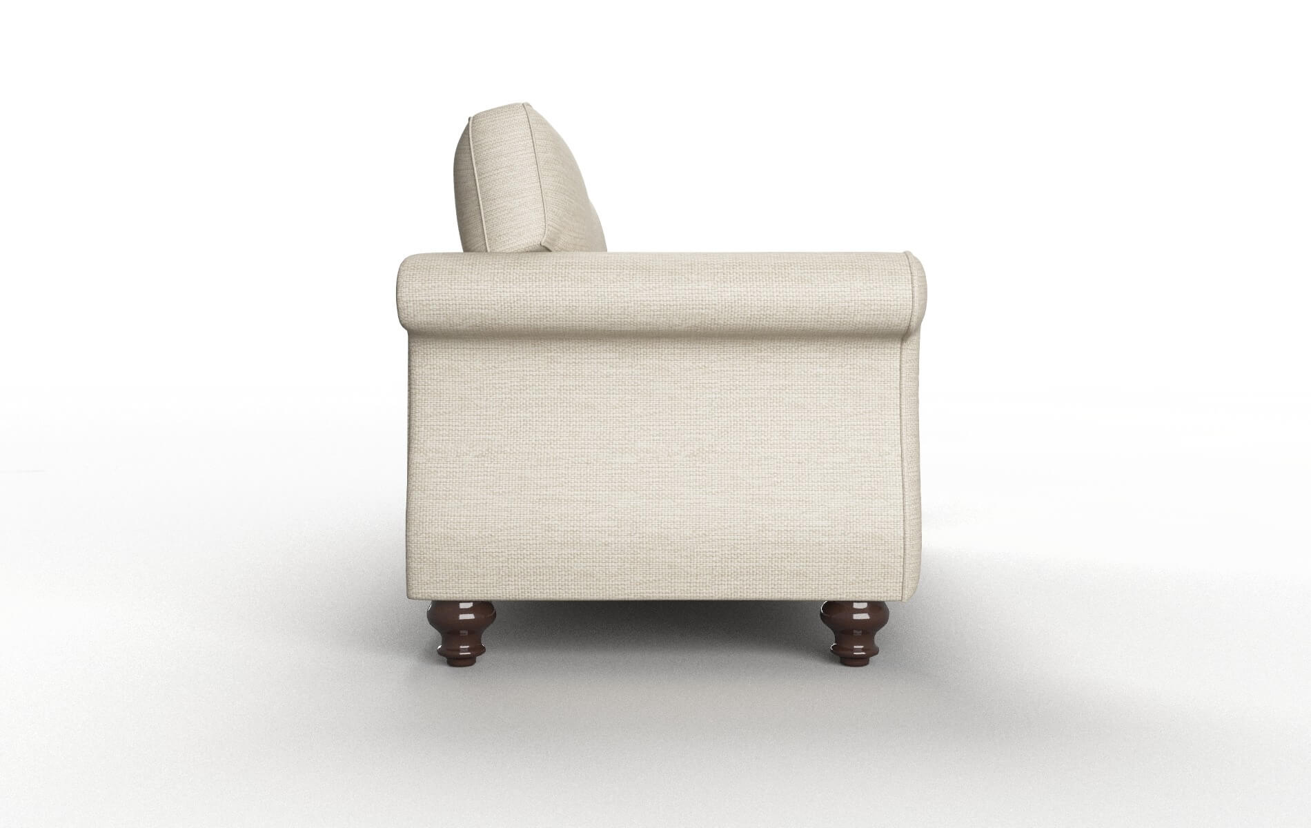 Pisa Prime Dusk Sofa espresso legs 3