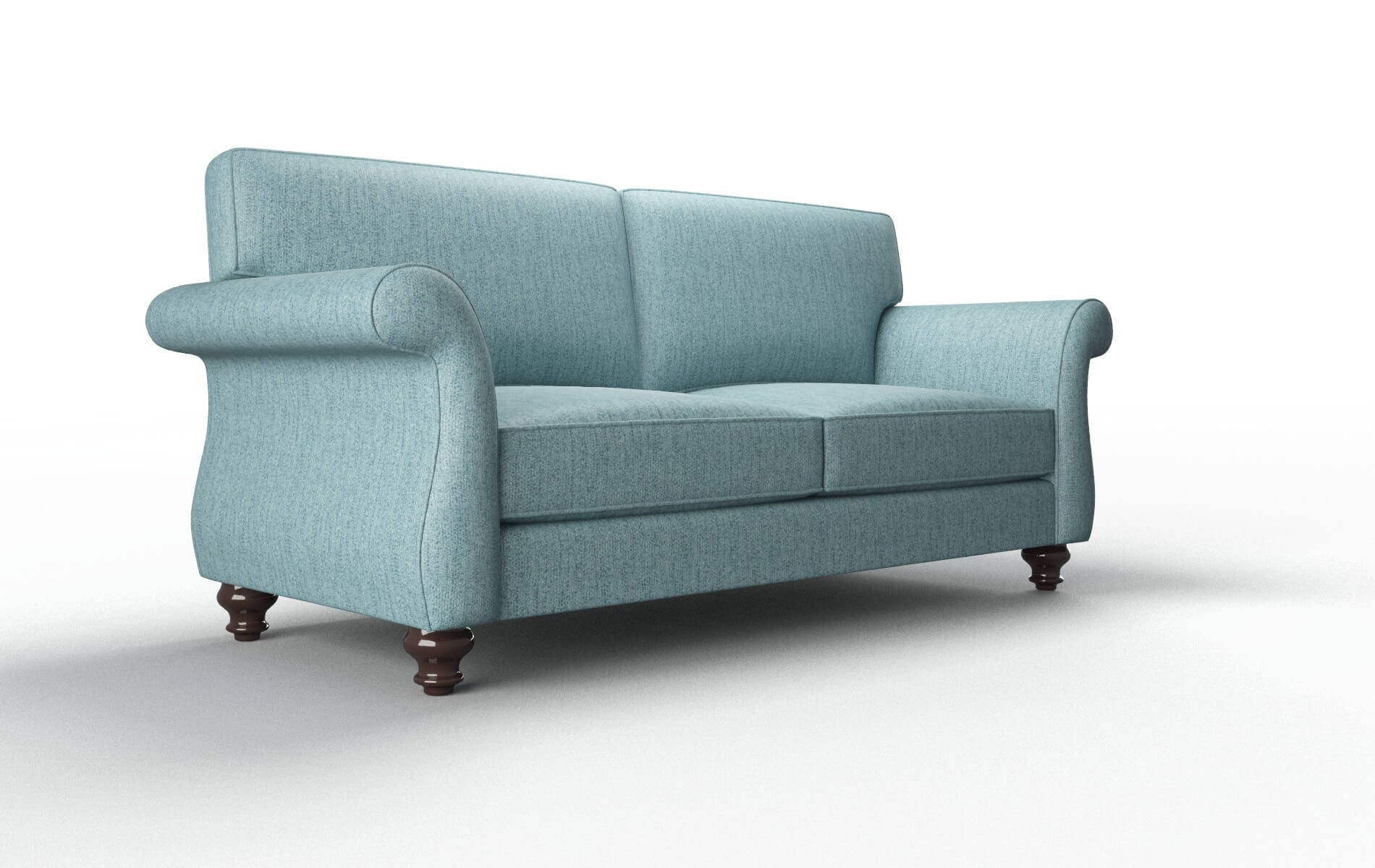 Pisa Prisma Rainfall Sofa espresso legs 2