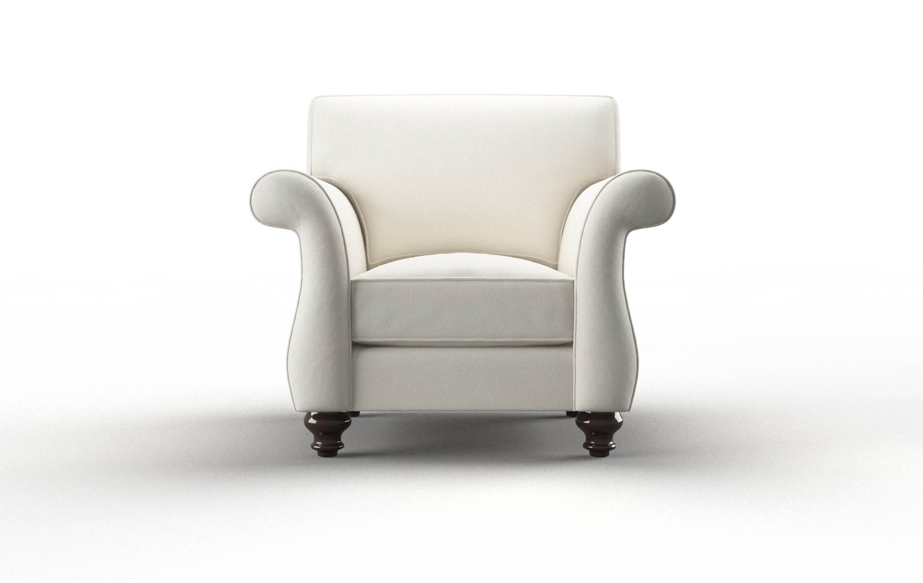 Pisa R_prize Cream Chair espresso legs 1