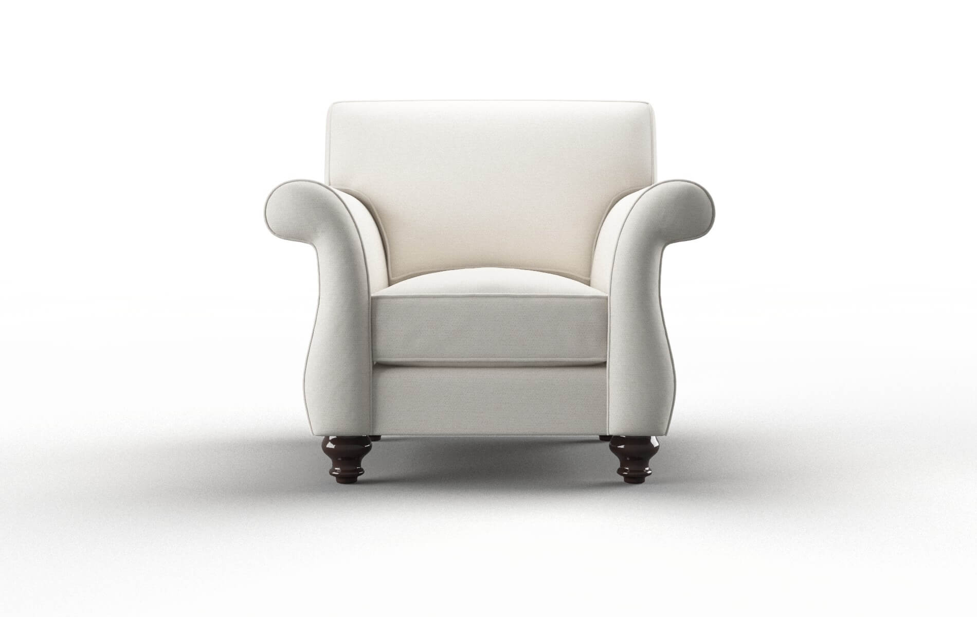 Pisa Redondo Pearl Chair espresso legs 1