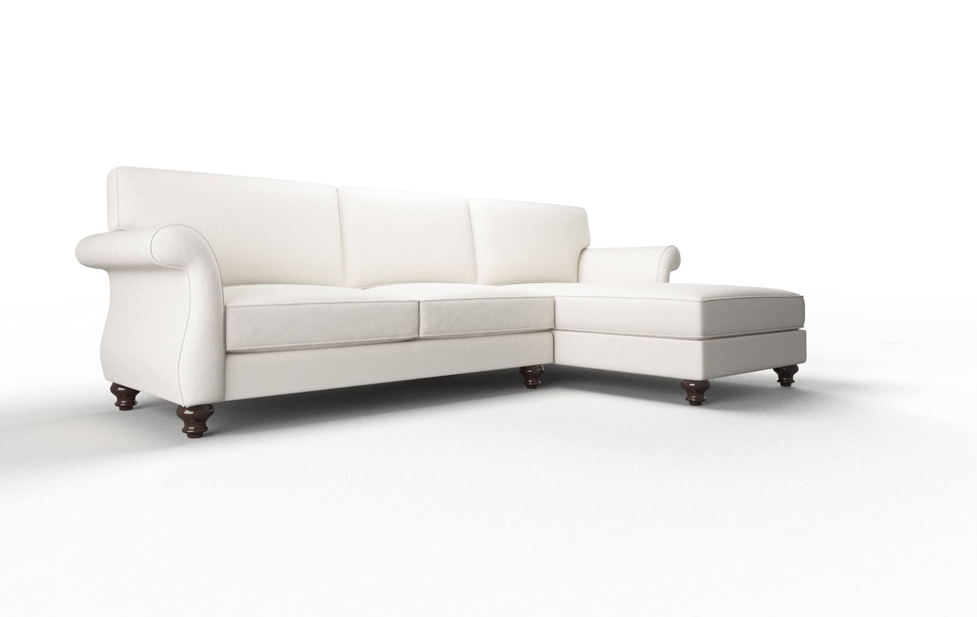 Pisa Redondo Pearl Panel espresso legs 2