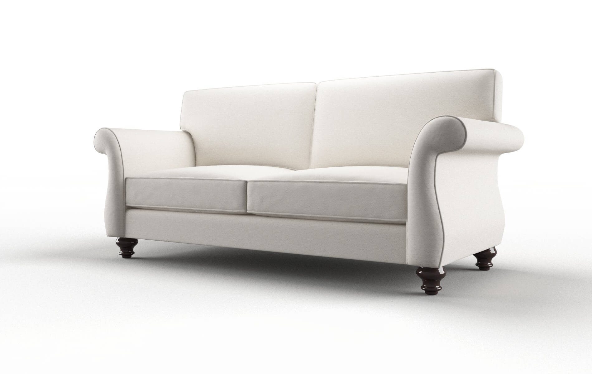 Pisa Redondo Pearl Sofa espresso legs 4