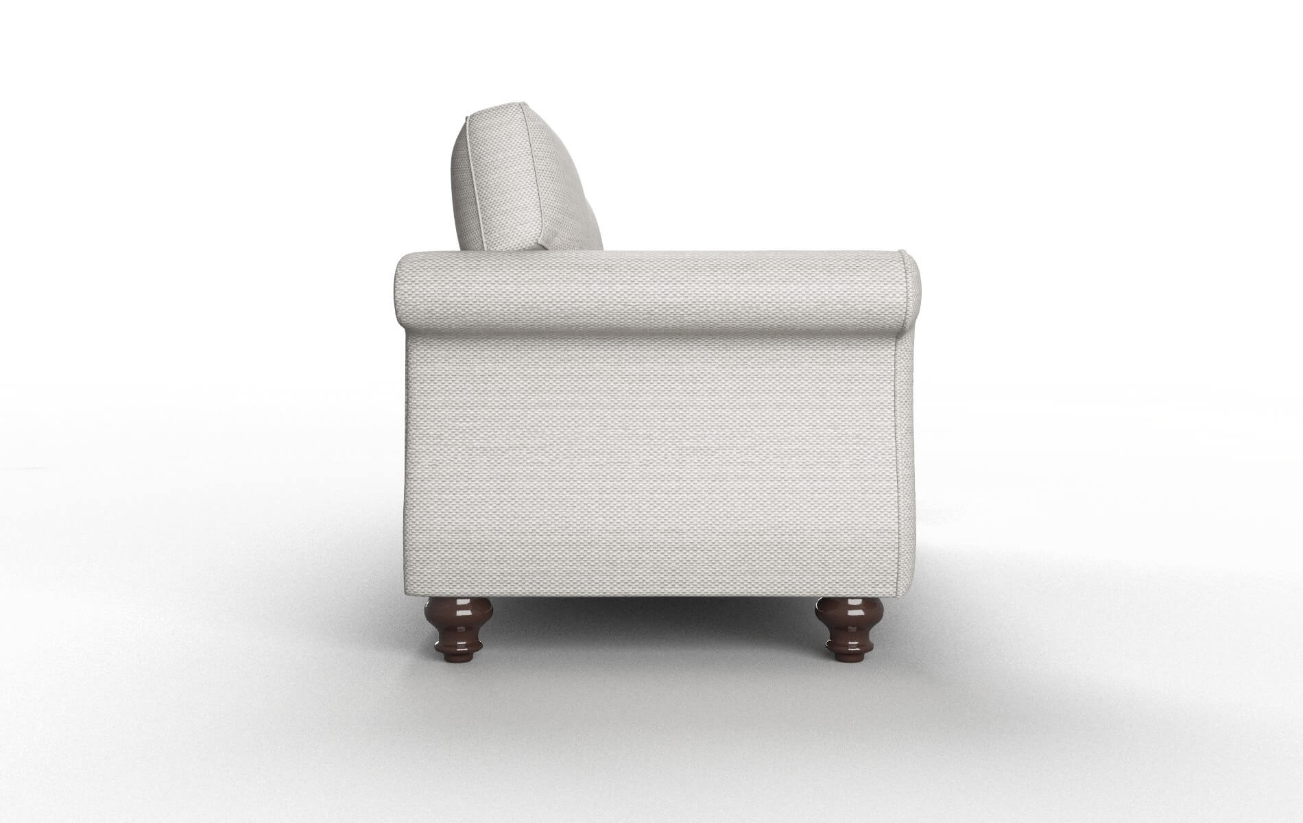 Pisa Redondo Stone Sofa espresso legs 3