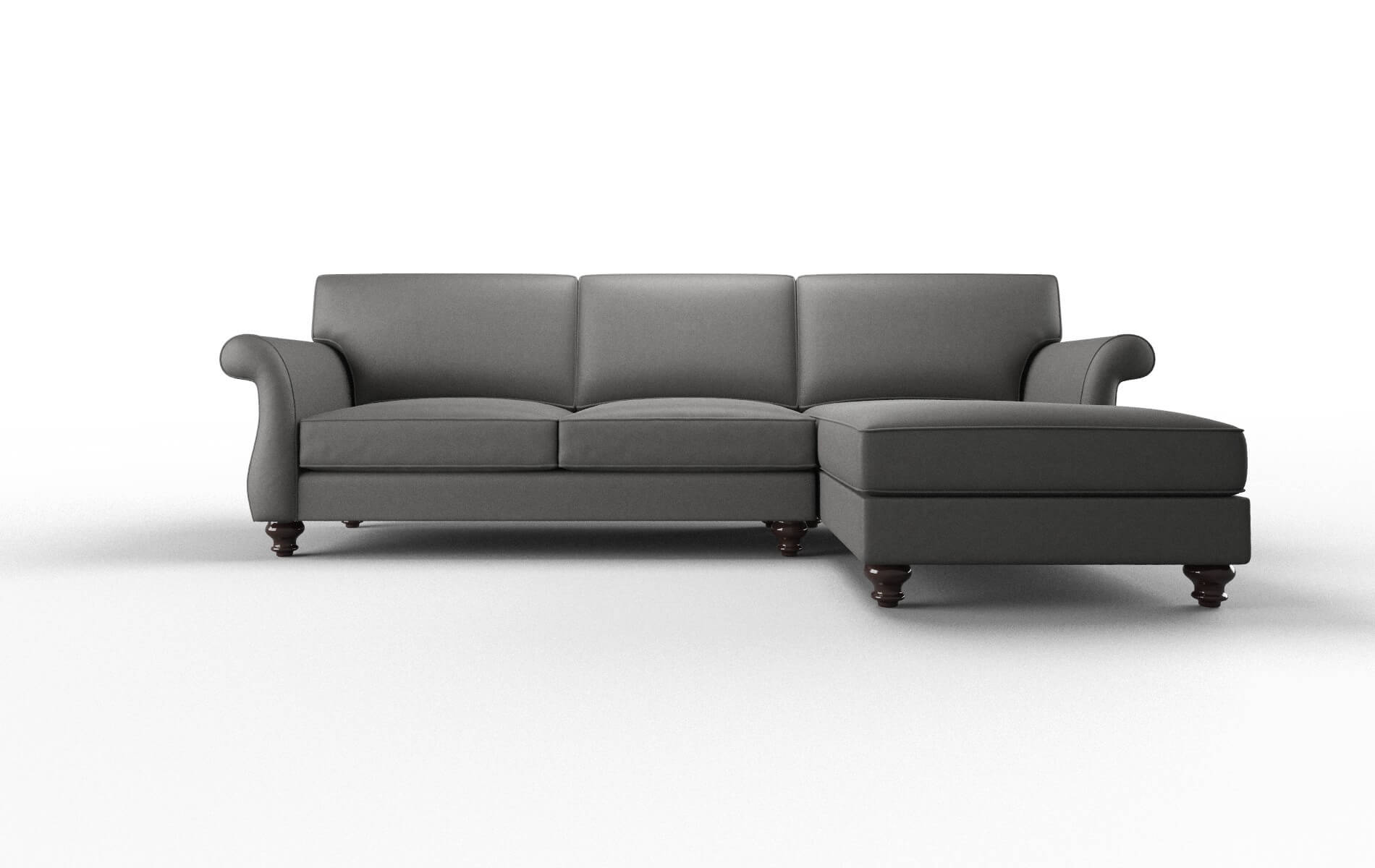 Pisa Rocket charcoal Panel Espresso Legs  1