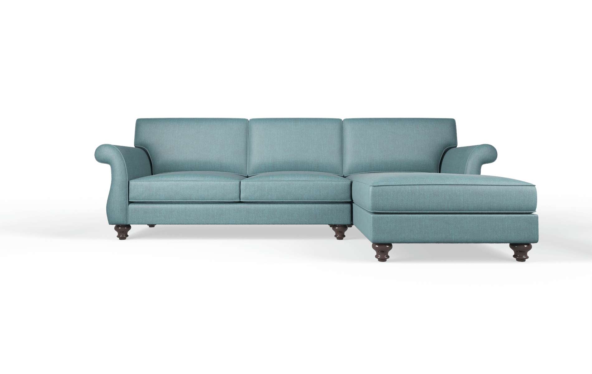 Pisa Rocket Peacock Panel espresso legs 1