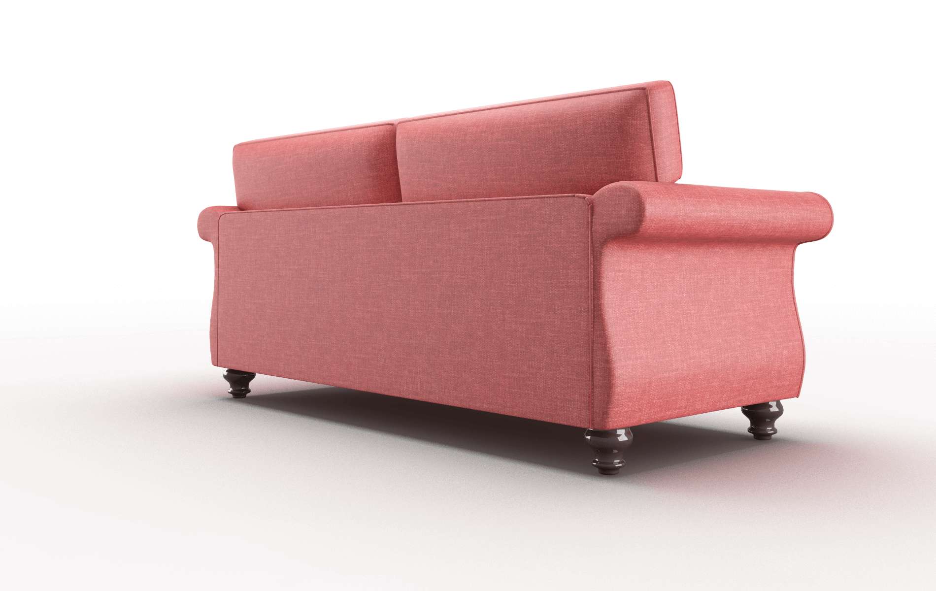 Pisa Royale Berry Sofa espresso legs 5