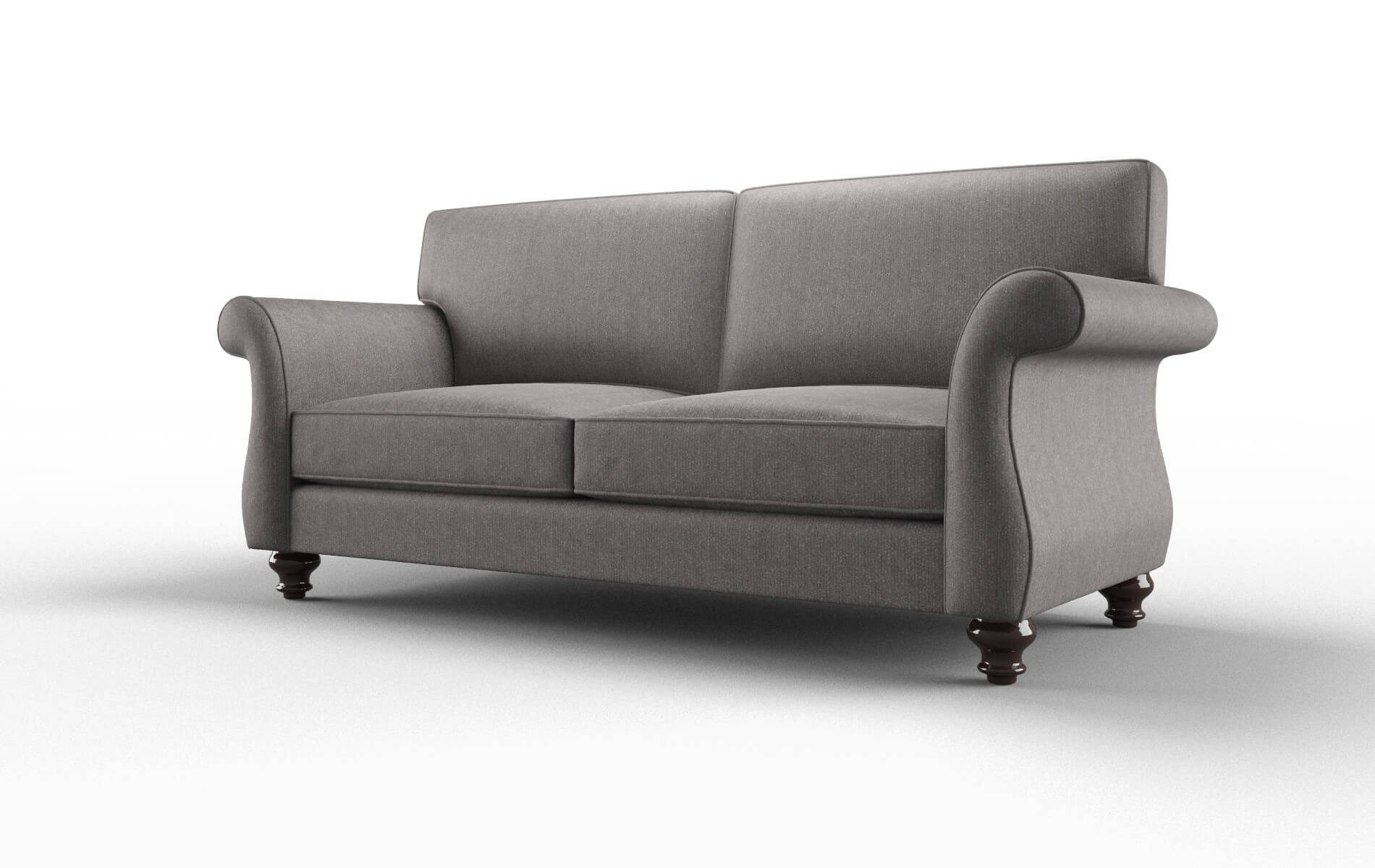 Pisa Sasha Granite Sofa espresso legs 4