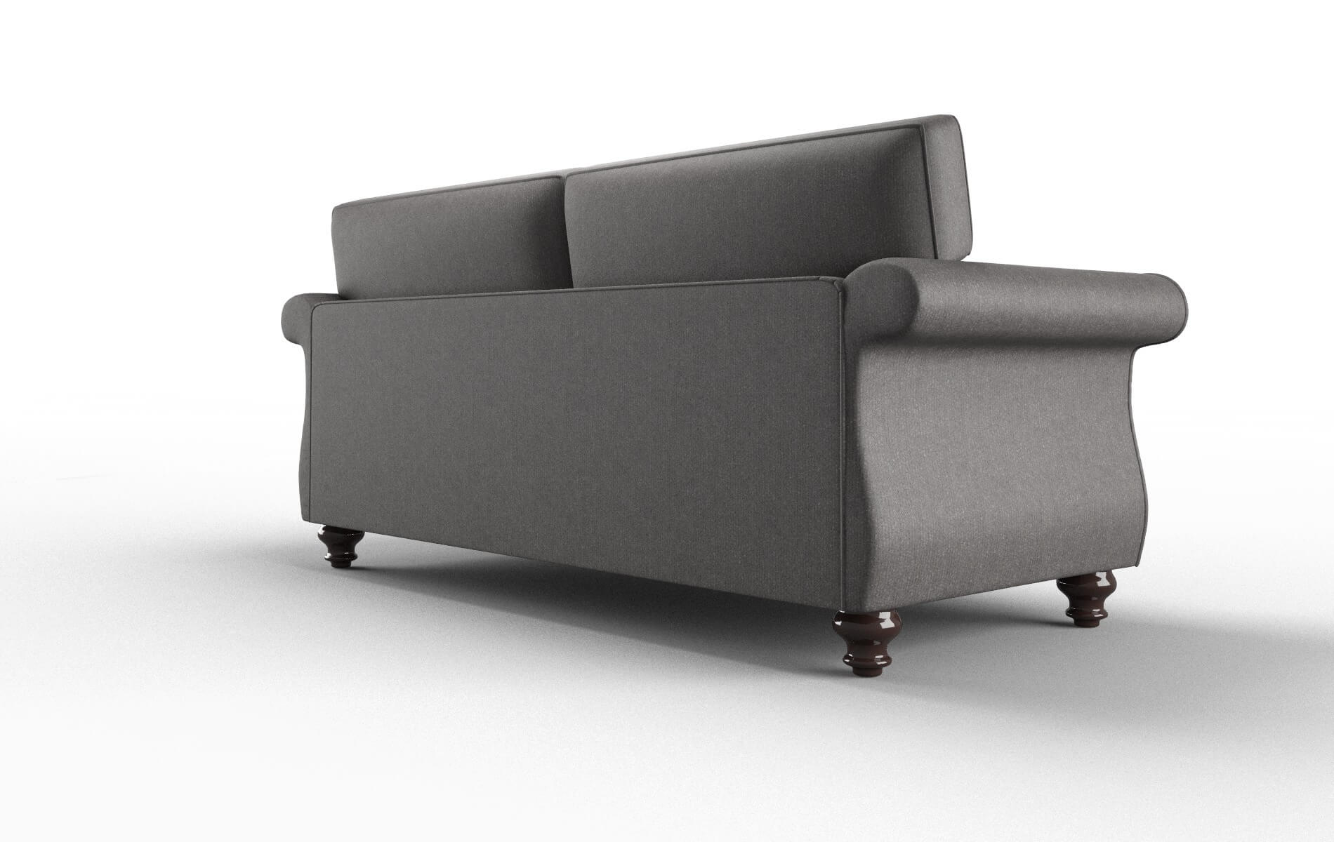 Pisa Sasha Grey Sofa espresso legs 5