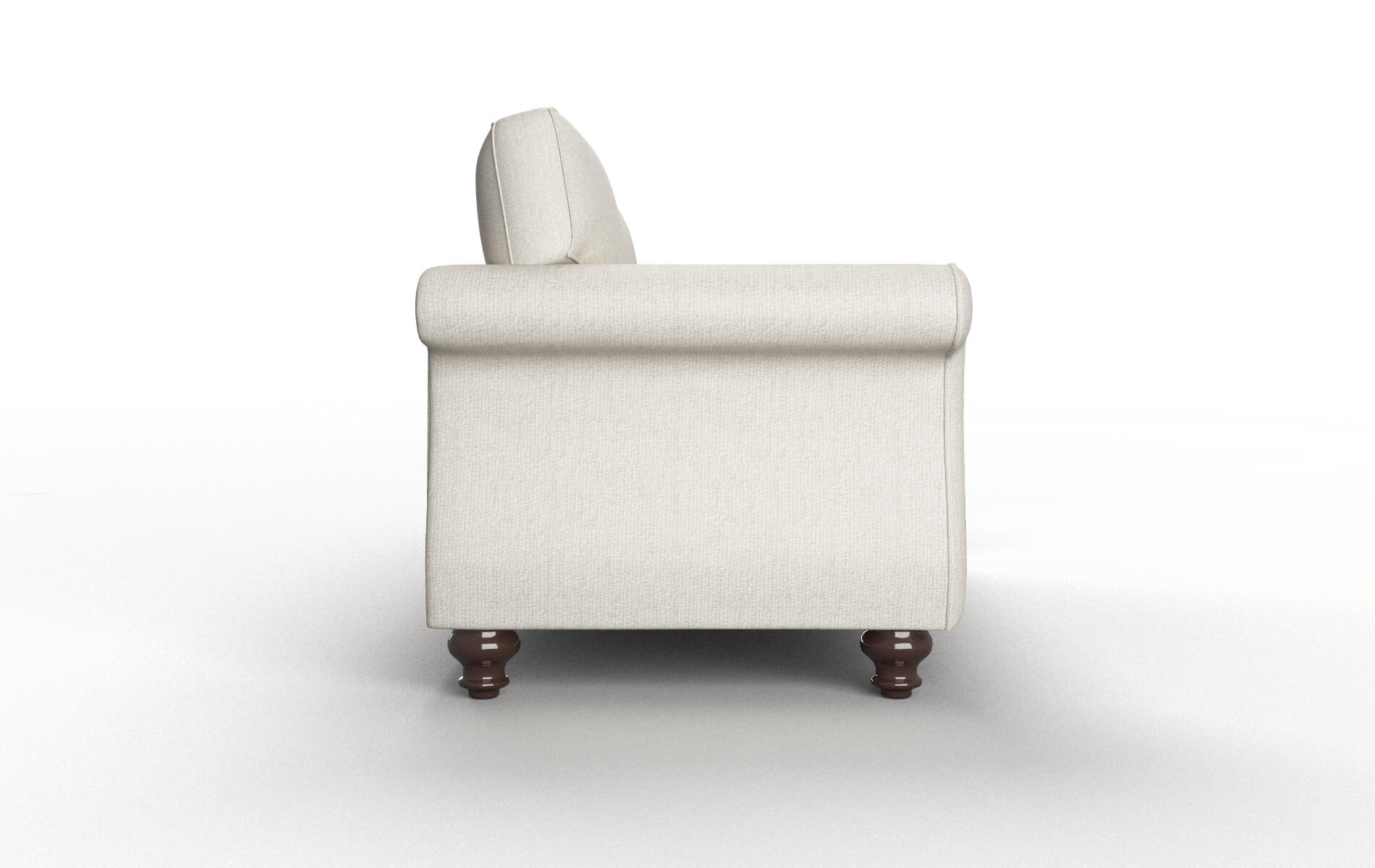 Pisa Sasha Linen Sofa espresso legs 3