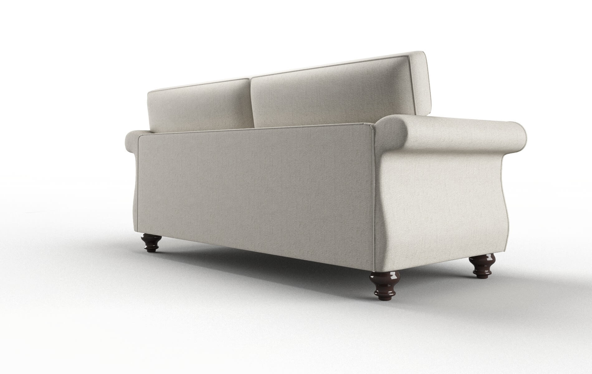 Pisa Sasha Linen Sofa espresso legs 5