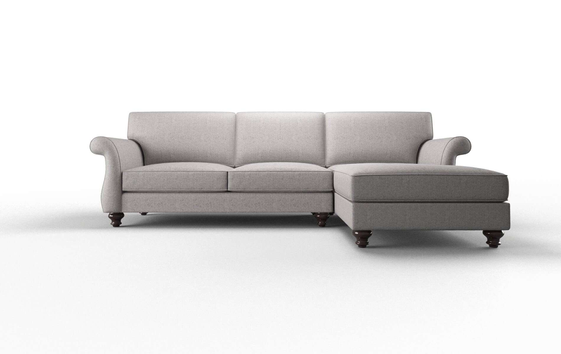 Pisa Sasha Silver Panel espresso legs 1