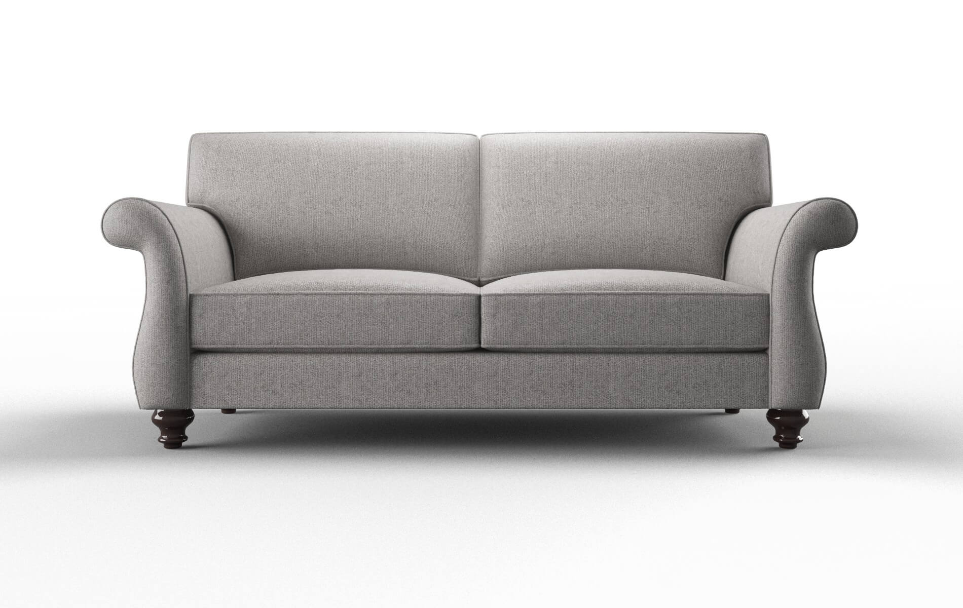 Pisa Sasha Silver Sofa espresso legs 1
