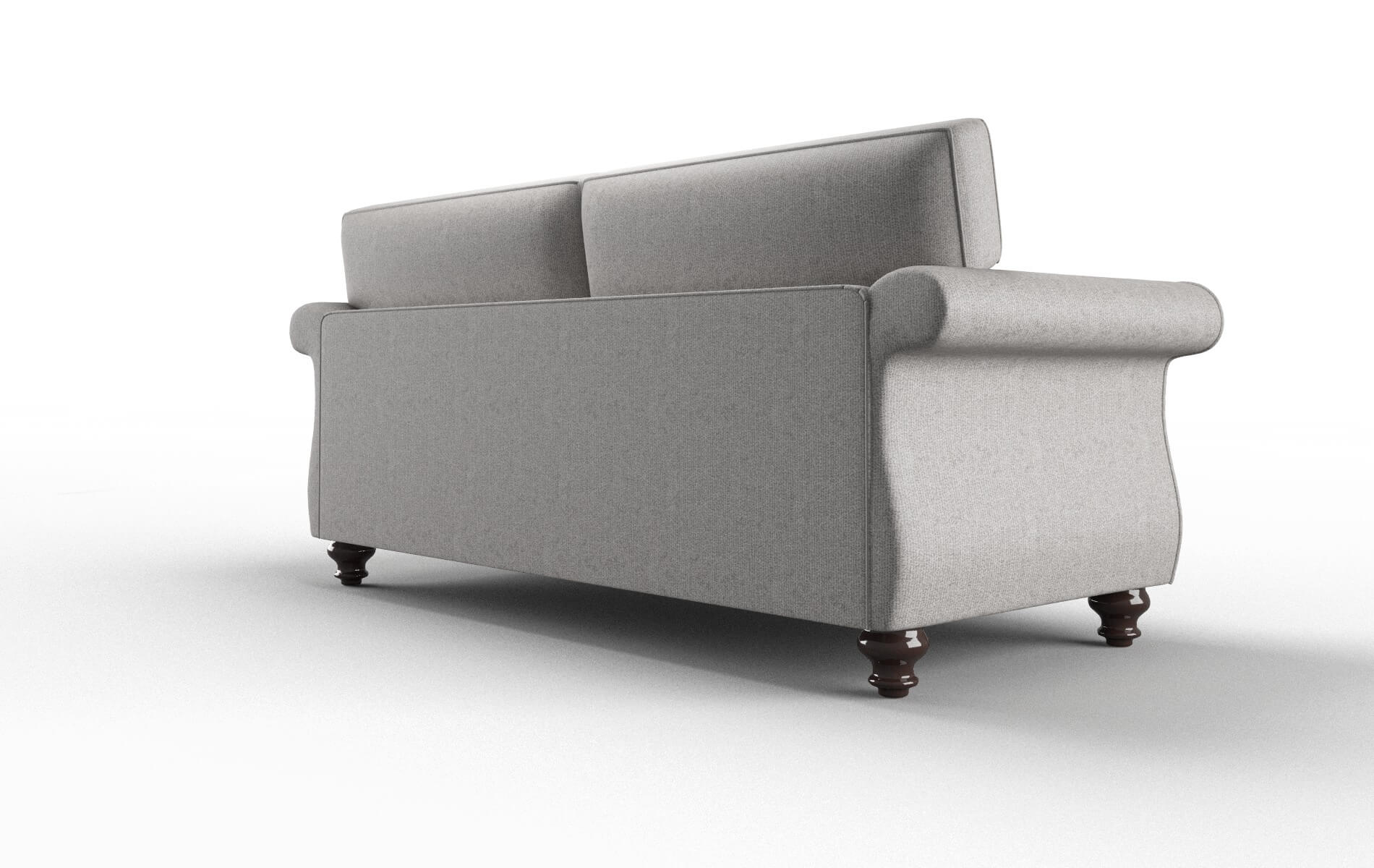 Pisa Sasha Silver Sofa espresso legs 5
