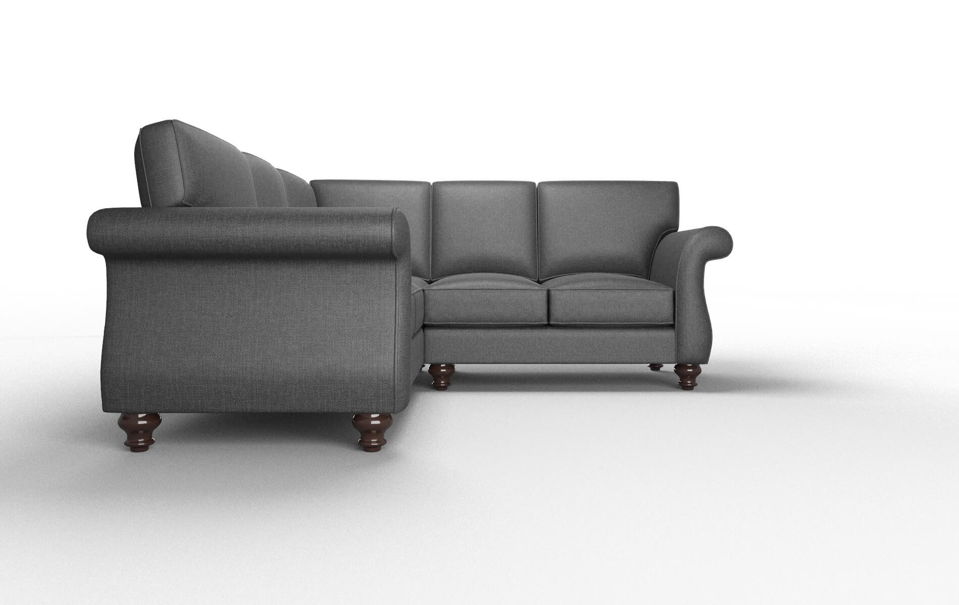 Pisa Sosoftness 54 Sectional espresso legs 2