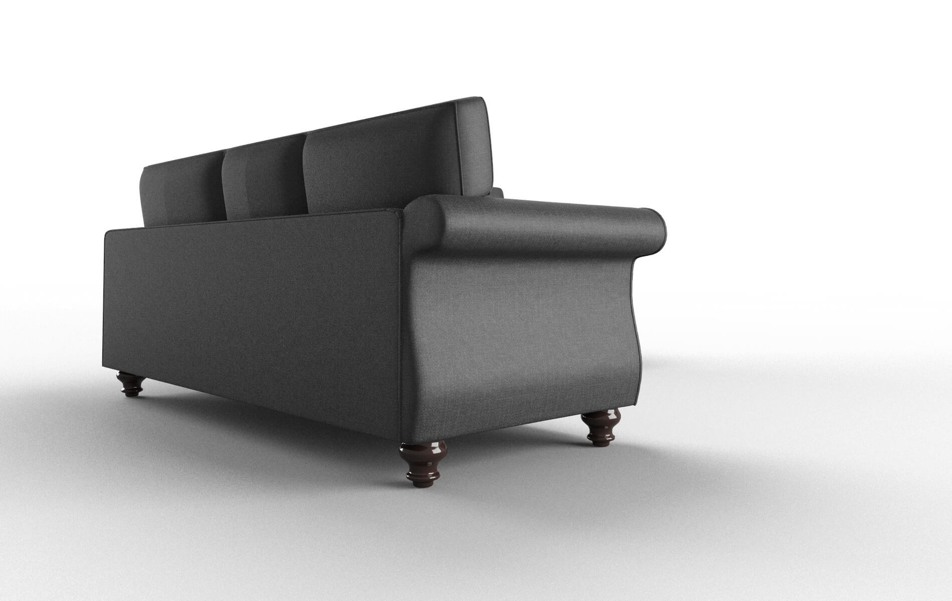Pisa Sosoftness 54 Sectional espresso legs 3