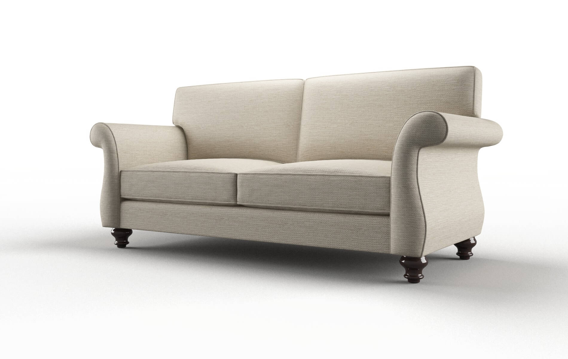 Pisa Sosoftness 72 Sofa espresso legs 4