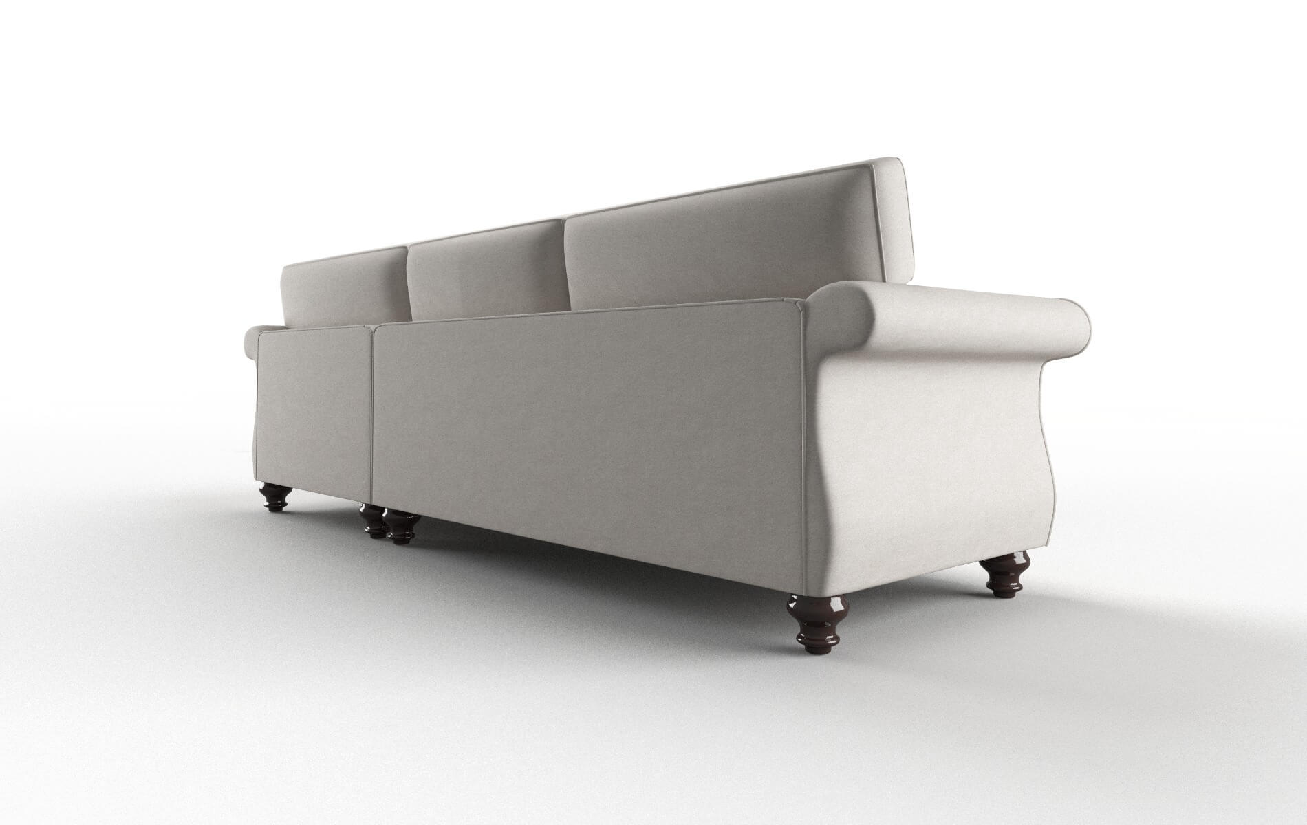 Pisa Suave Dove Panel espresso legs 5