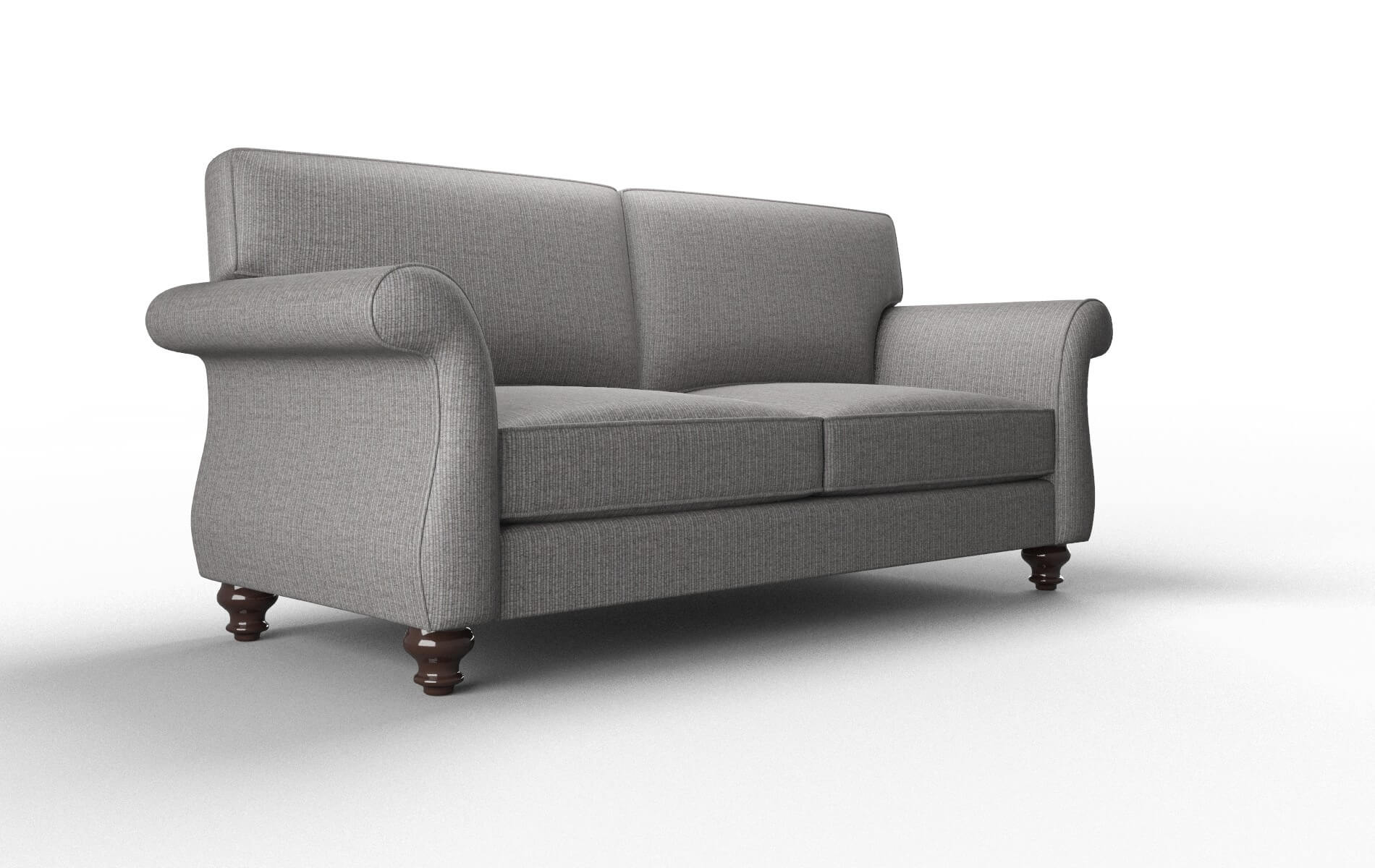 Pisa Terrain Oatmeal Sofa espresso legs 2