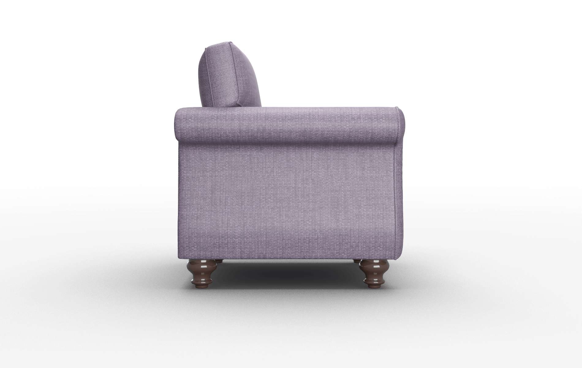 Pisa Tess Blackberry Chair espresso legs 3