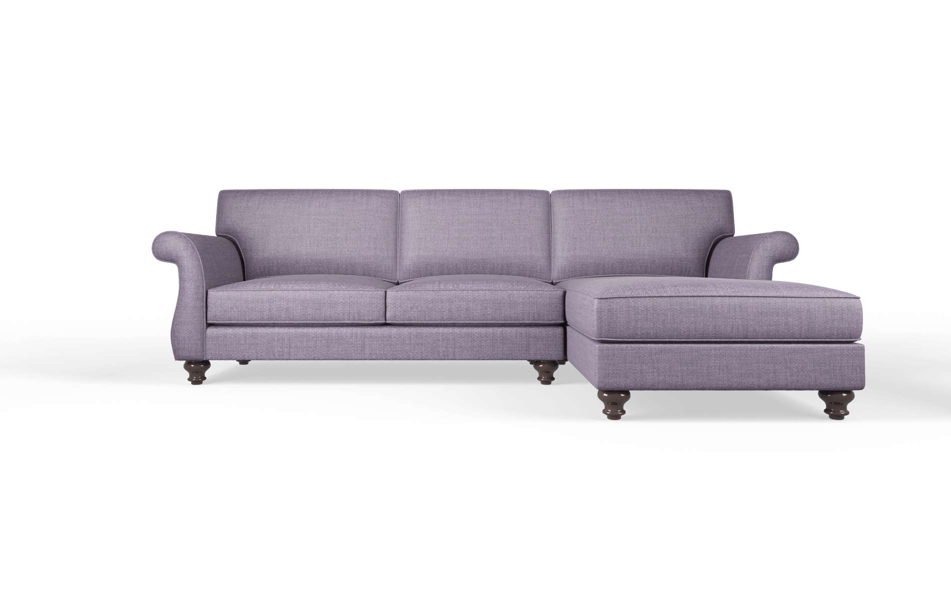 Pisa Tess Blackberry Panel espresso legs 1