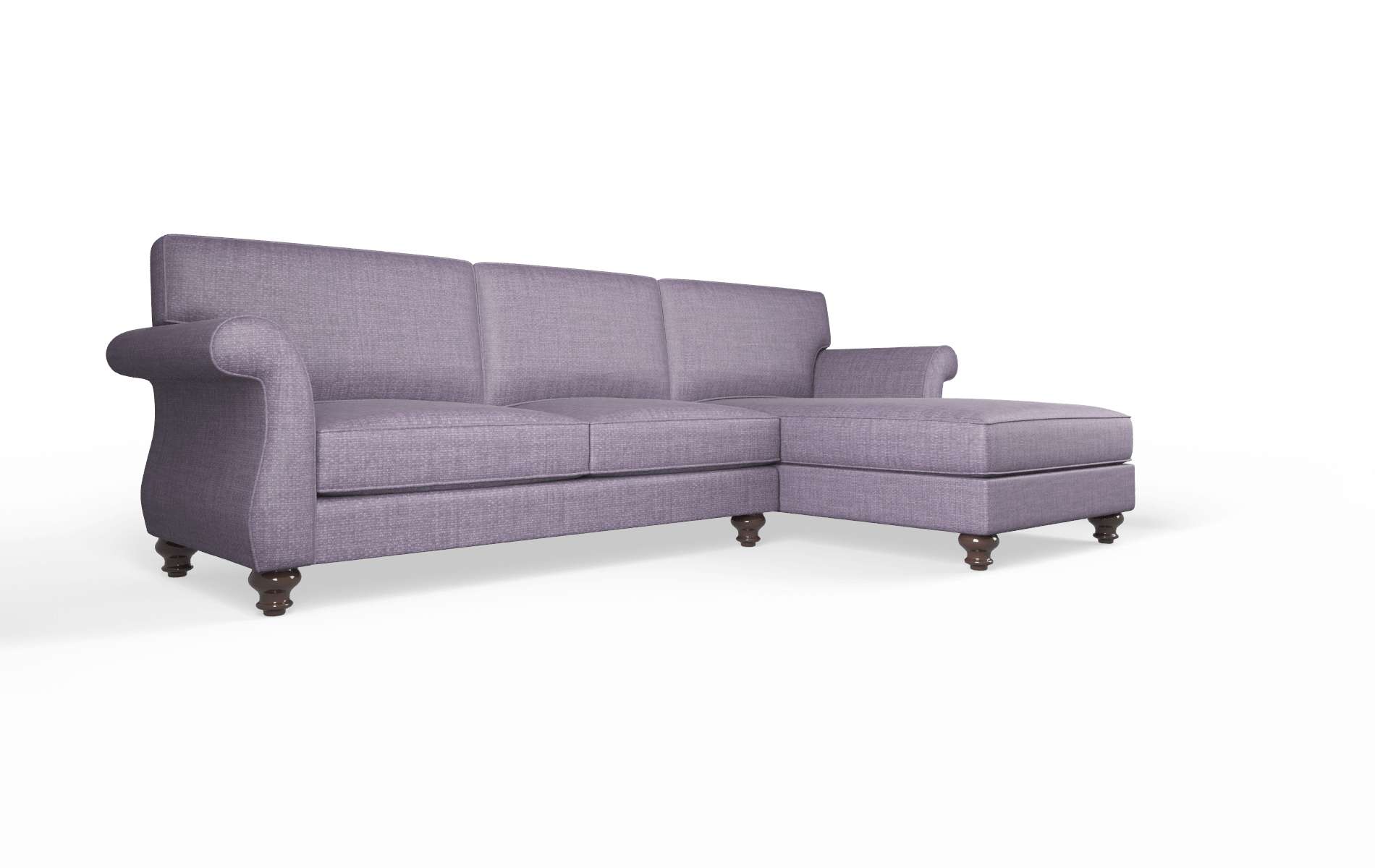 Pisa Tess Blackberry Panel espresso legs 2