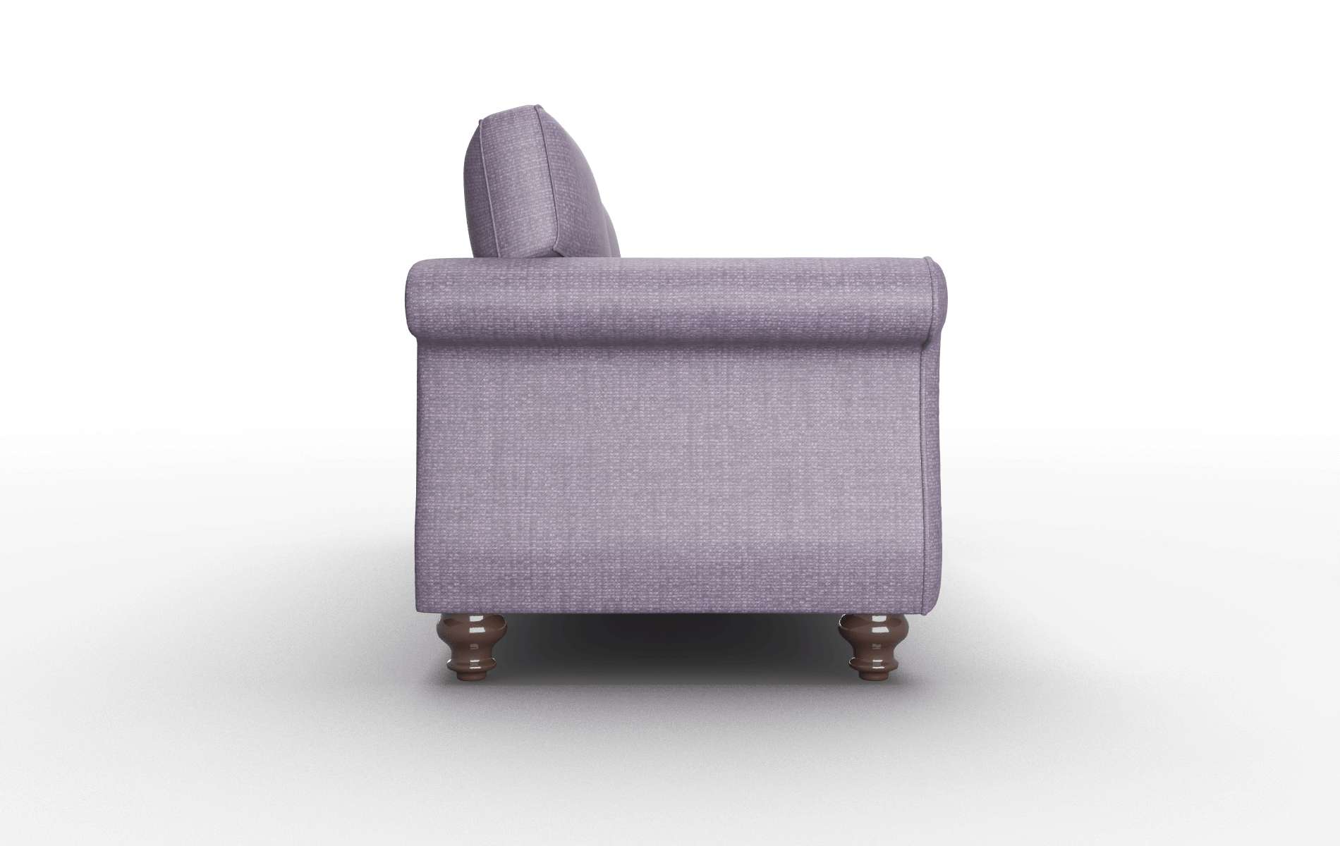 Pisa Tess Blackberry Sofa espresso legs 3