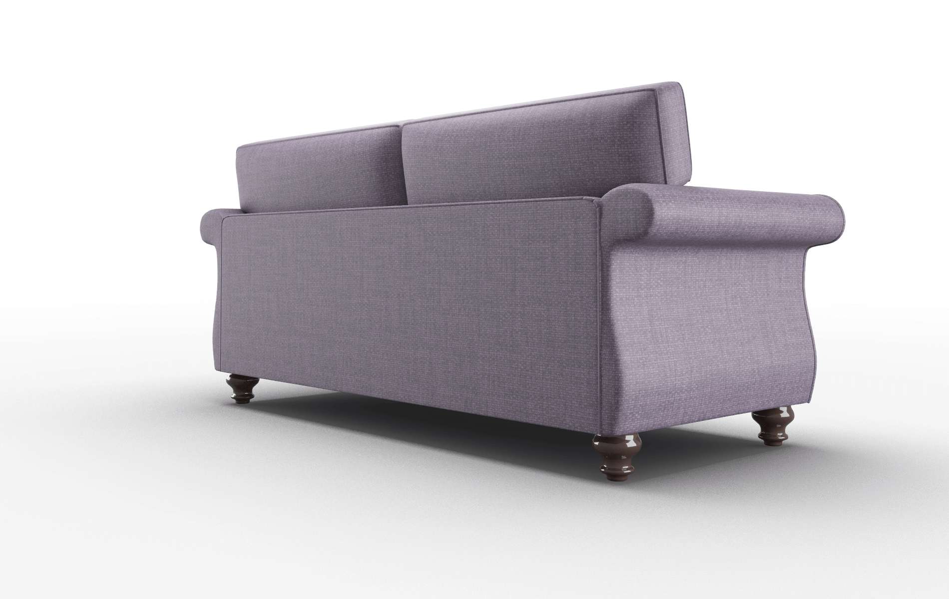 Pisa Tess Blackberry Sofa espresso legs 5