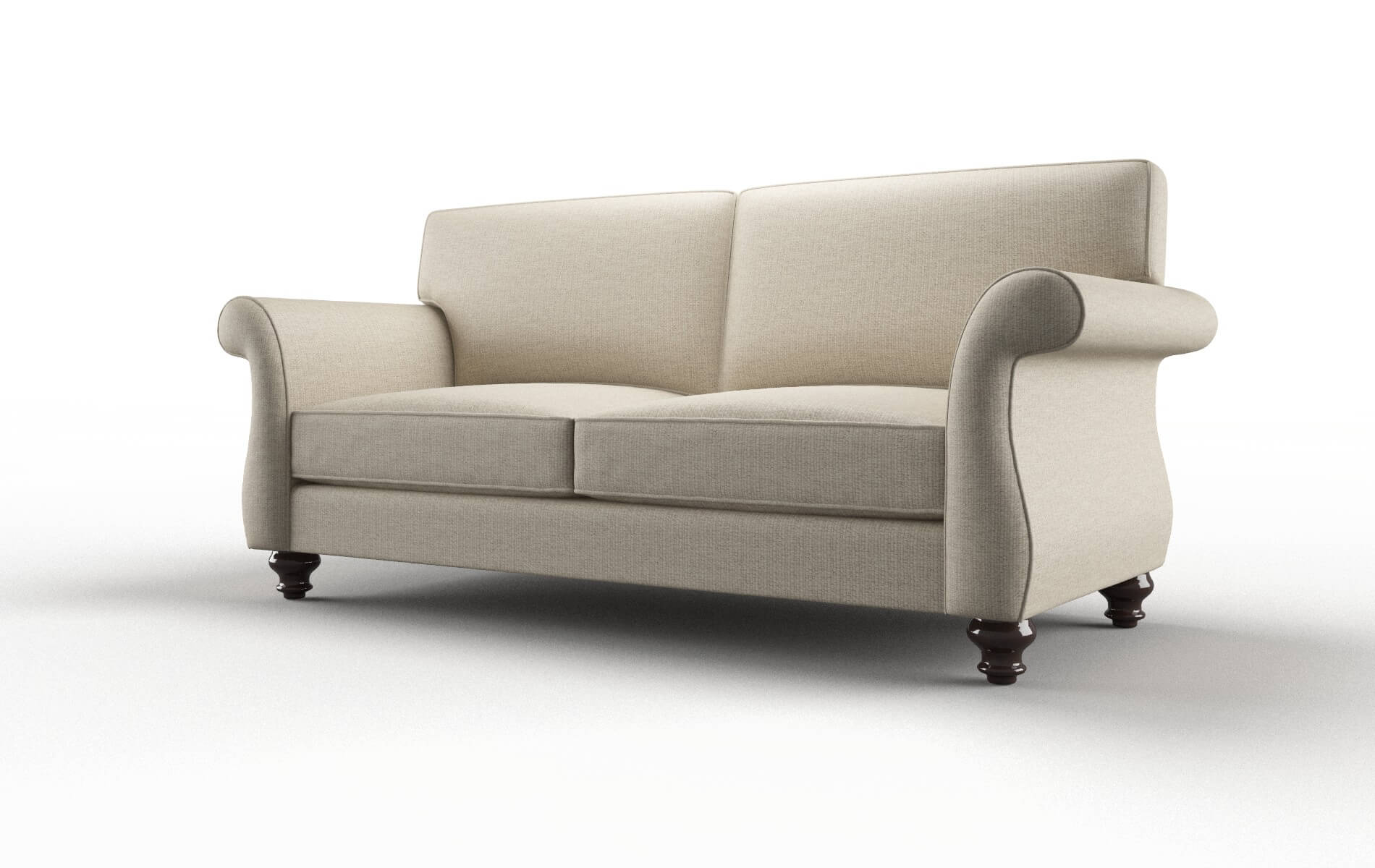 Pisa Urban_d Silver Sofa espresso legs 4