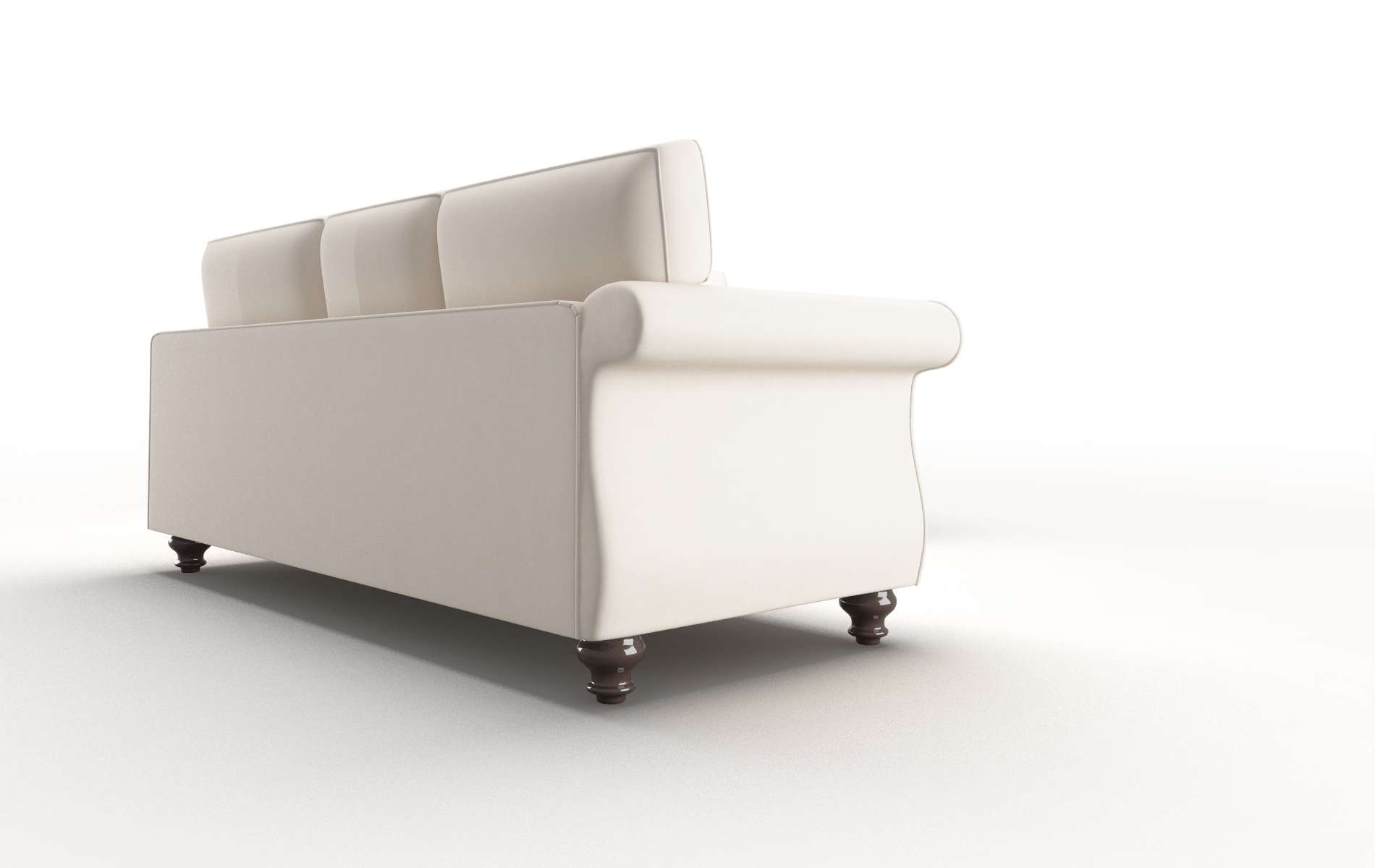 Pisa Urban_d Snow Sectional espresso legs 3