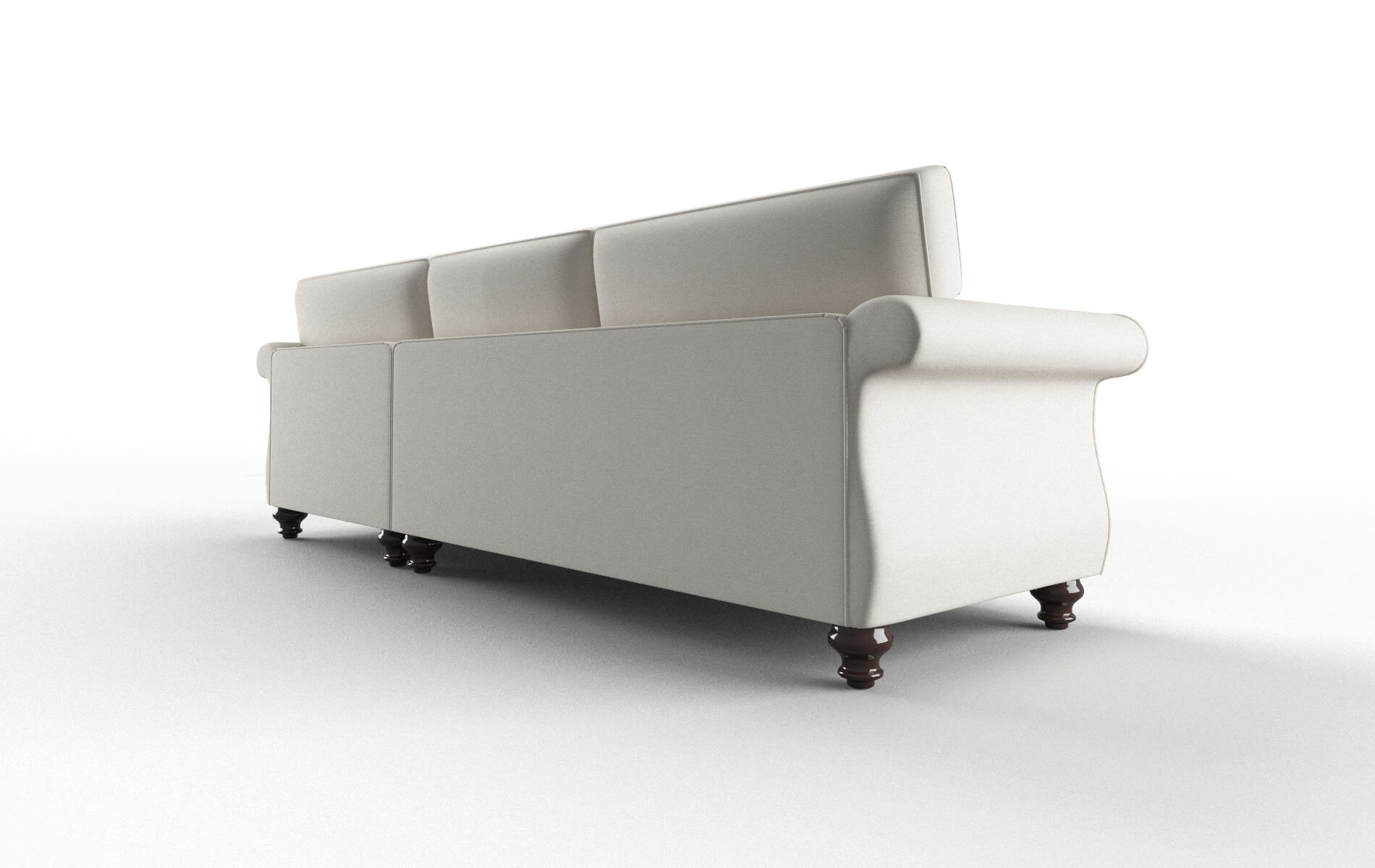 Pisa Venice Eggshell Panel espresso legs 5